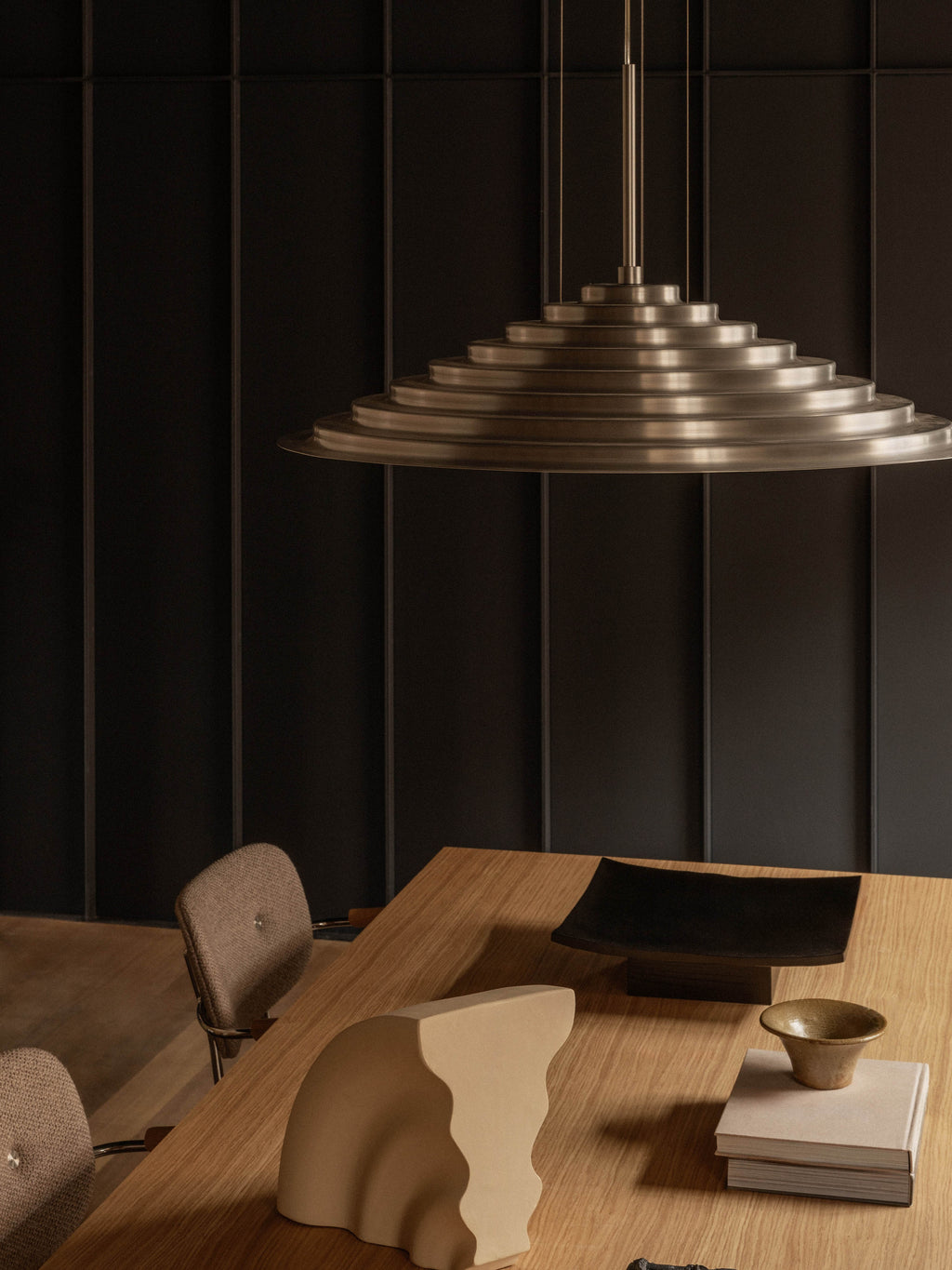 Chancery Large LED Pendant Light, Dimmable
