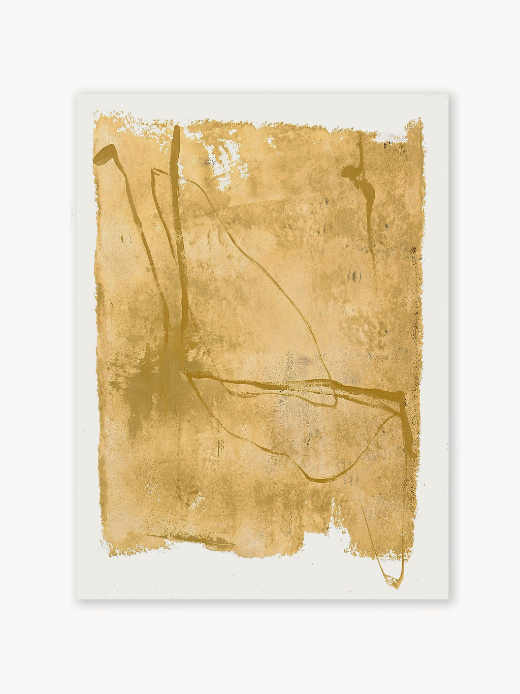 Gallery image 1 - Hand-Painted Canvas Art Yellow Layer