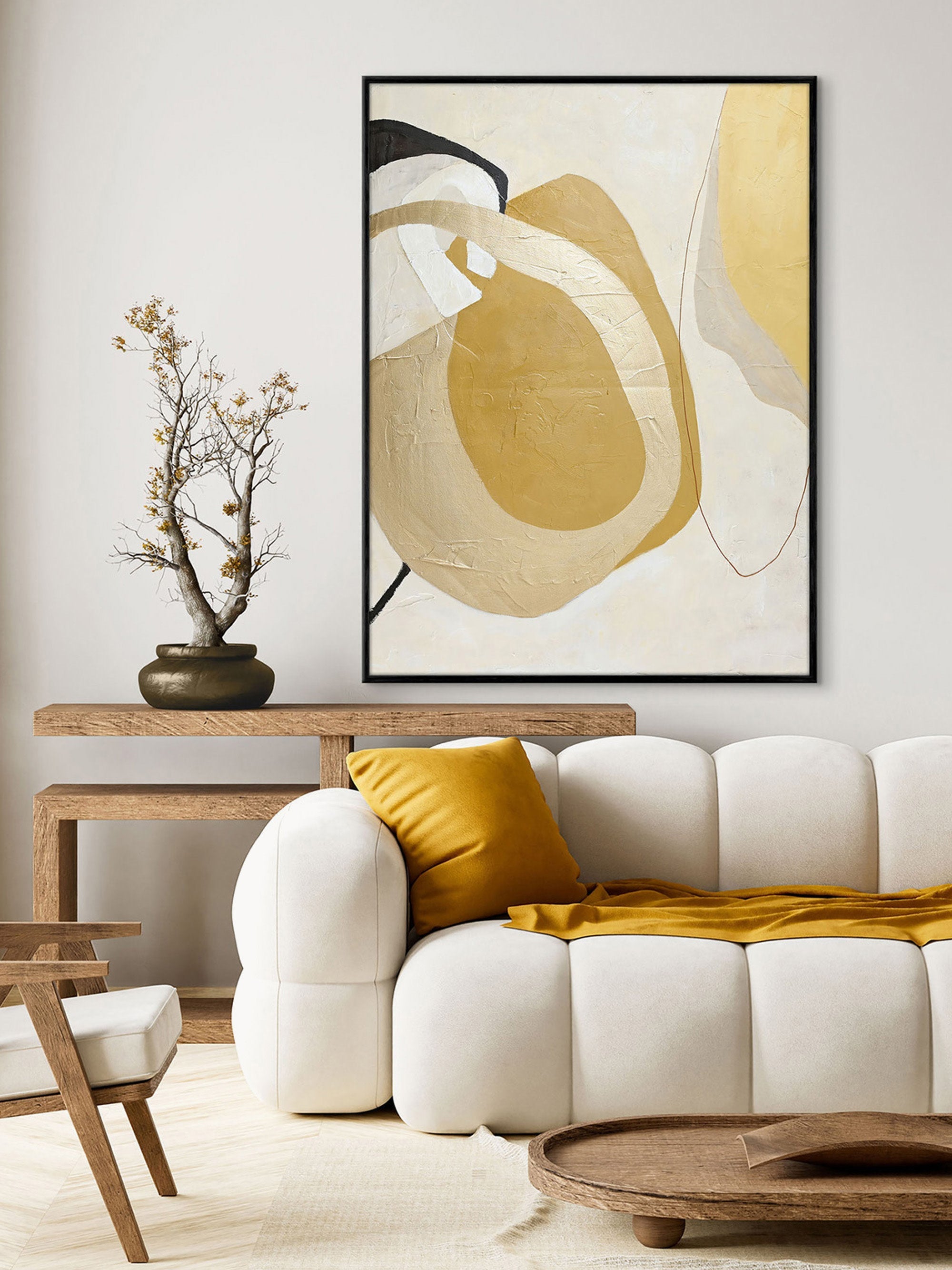 Stardust Hand-Painted Canvas Art