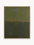 Gallery image 1 - Hand-Painted Canvas Art Edge Green
