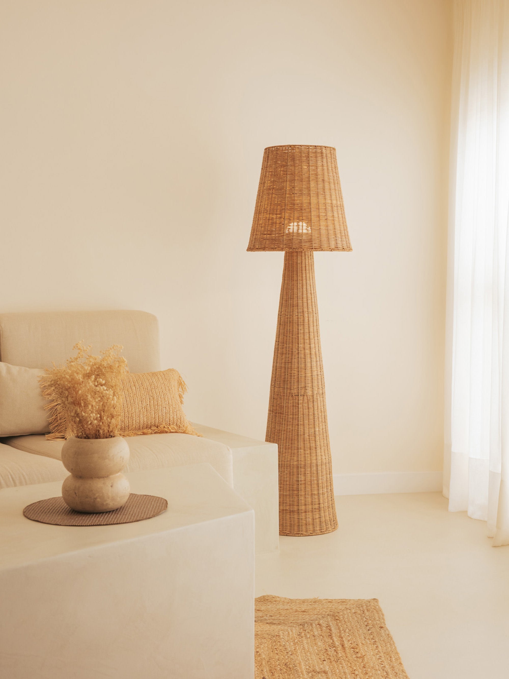 Lola Dimmable Outdoor LED Floor Lamp, H 165 cm