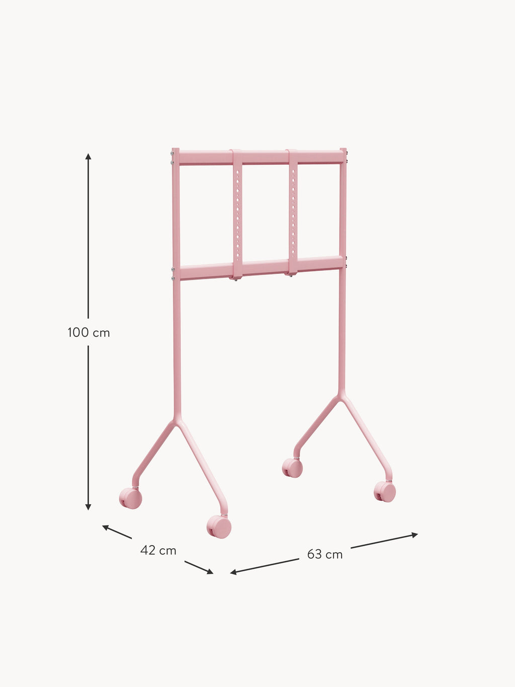 Light TV Stand Moon with Wheels