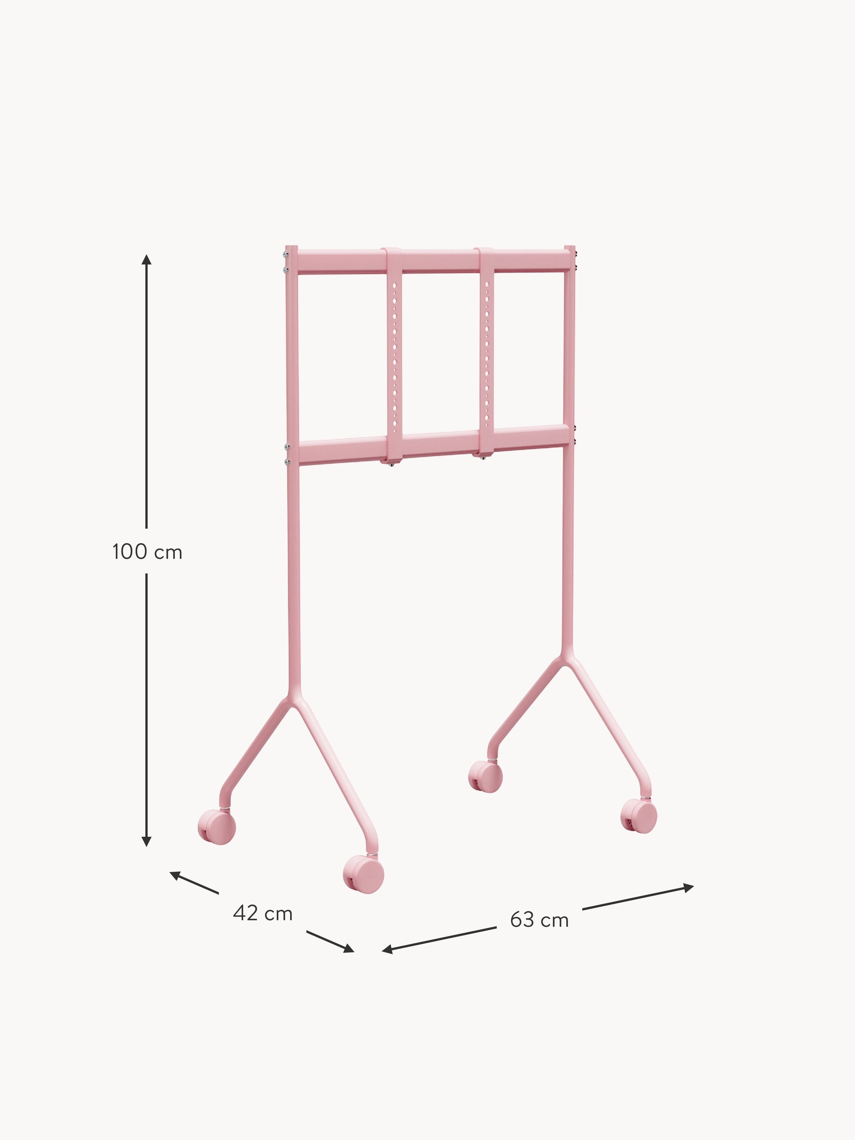 Light TV Stand Moon with Wheels