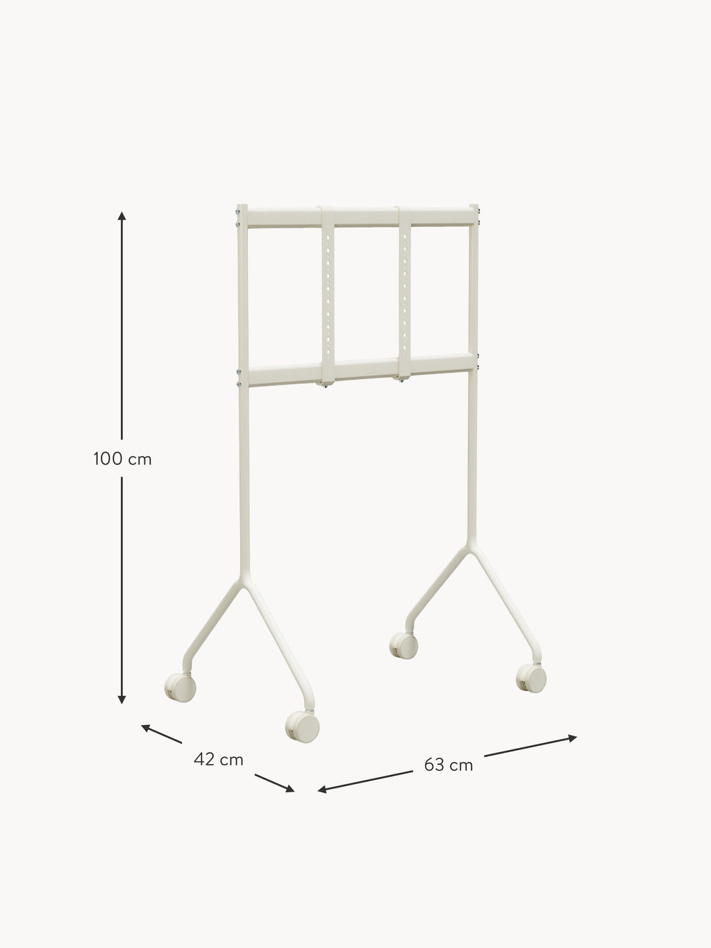Light TV Stand Moon with Wheels