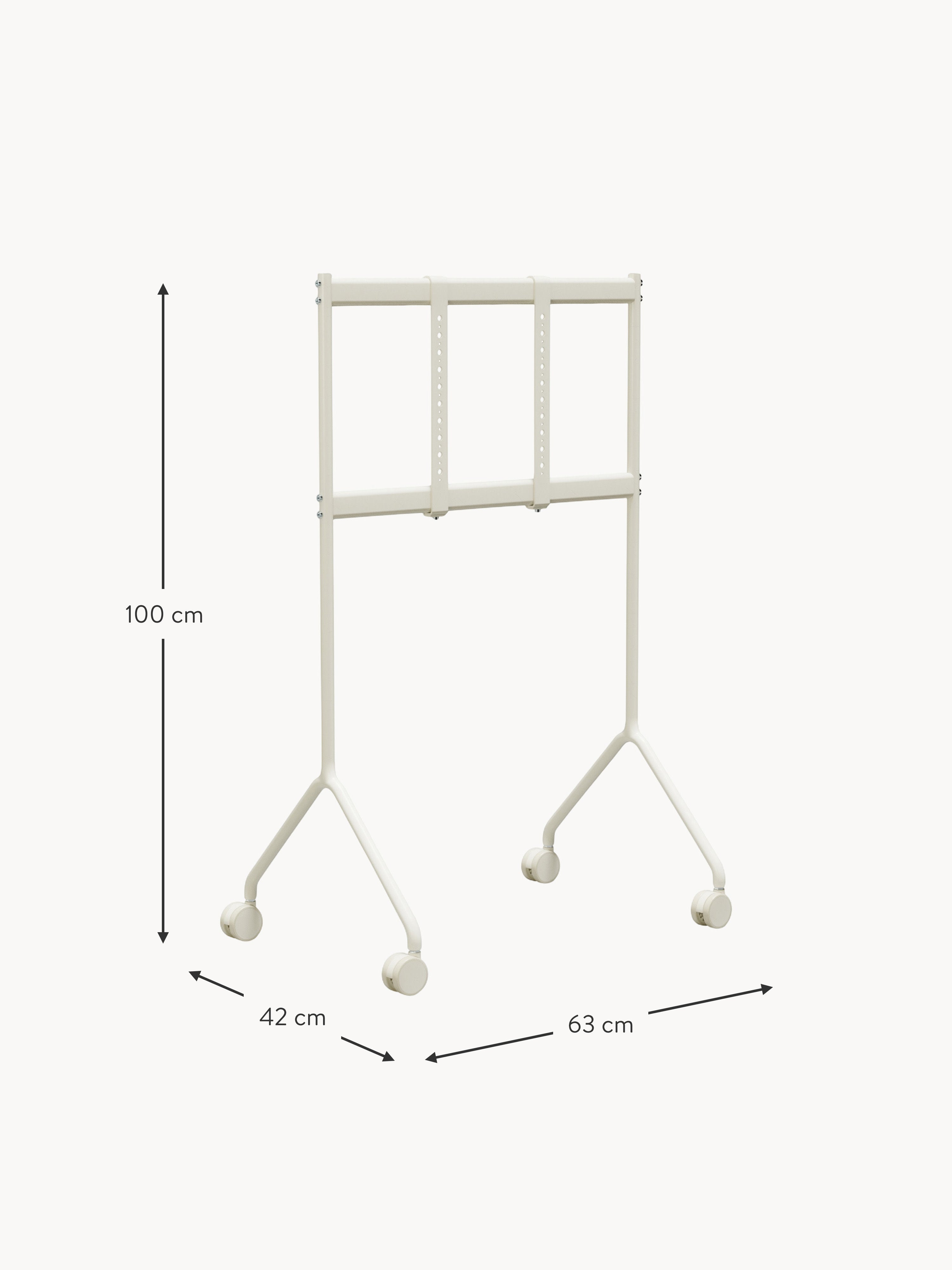 Light TV Stand Moon with Wheels