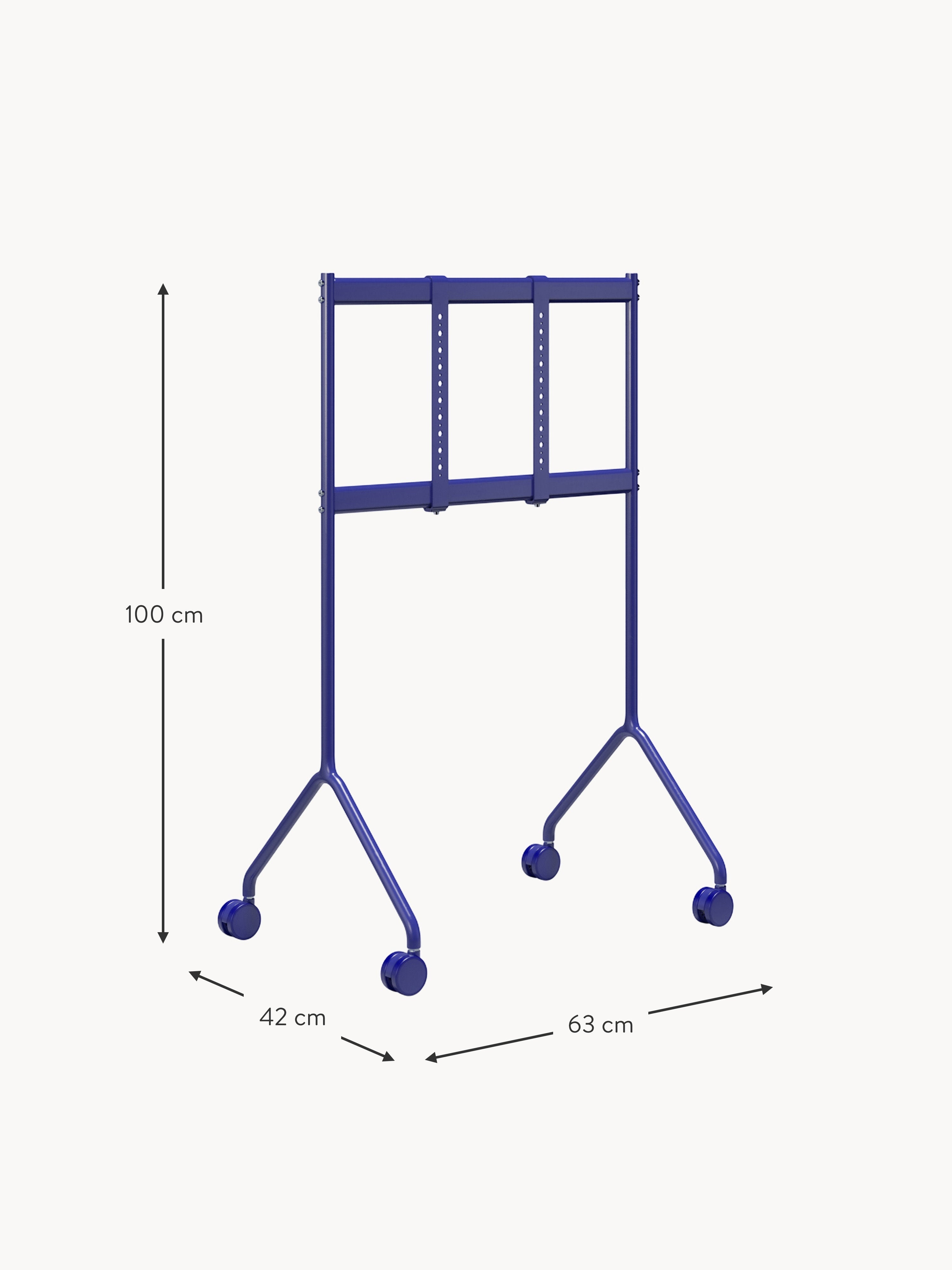 Light TV Stand Moon with Wheels
