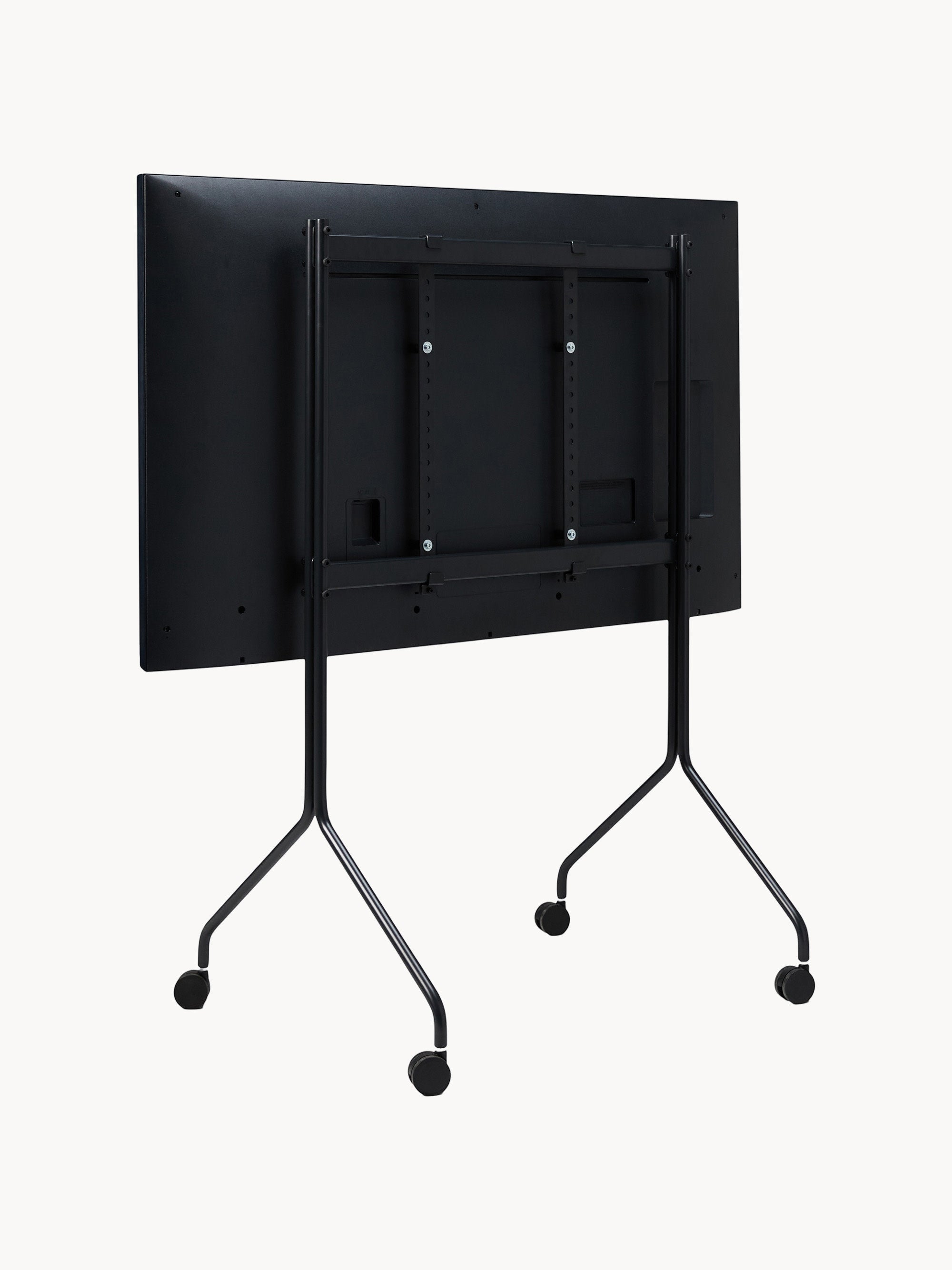 Tall TV Stand Moon Rollin' with Wheels