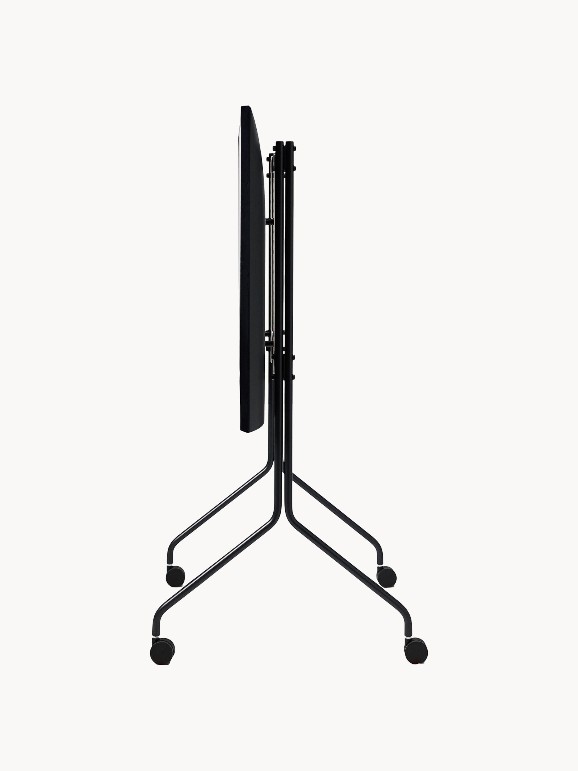 Tall TV Stand Moon Rollin' with Wheels