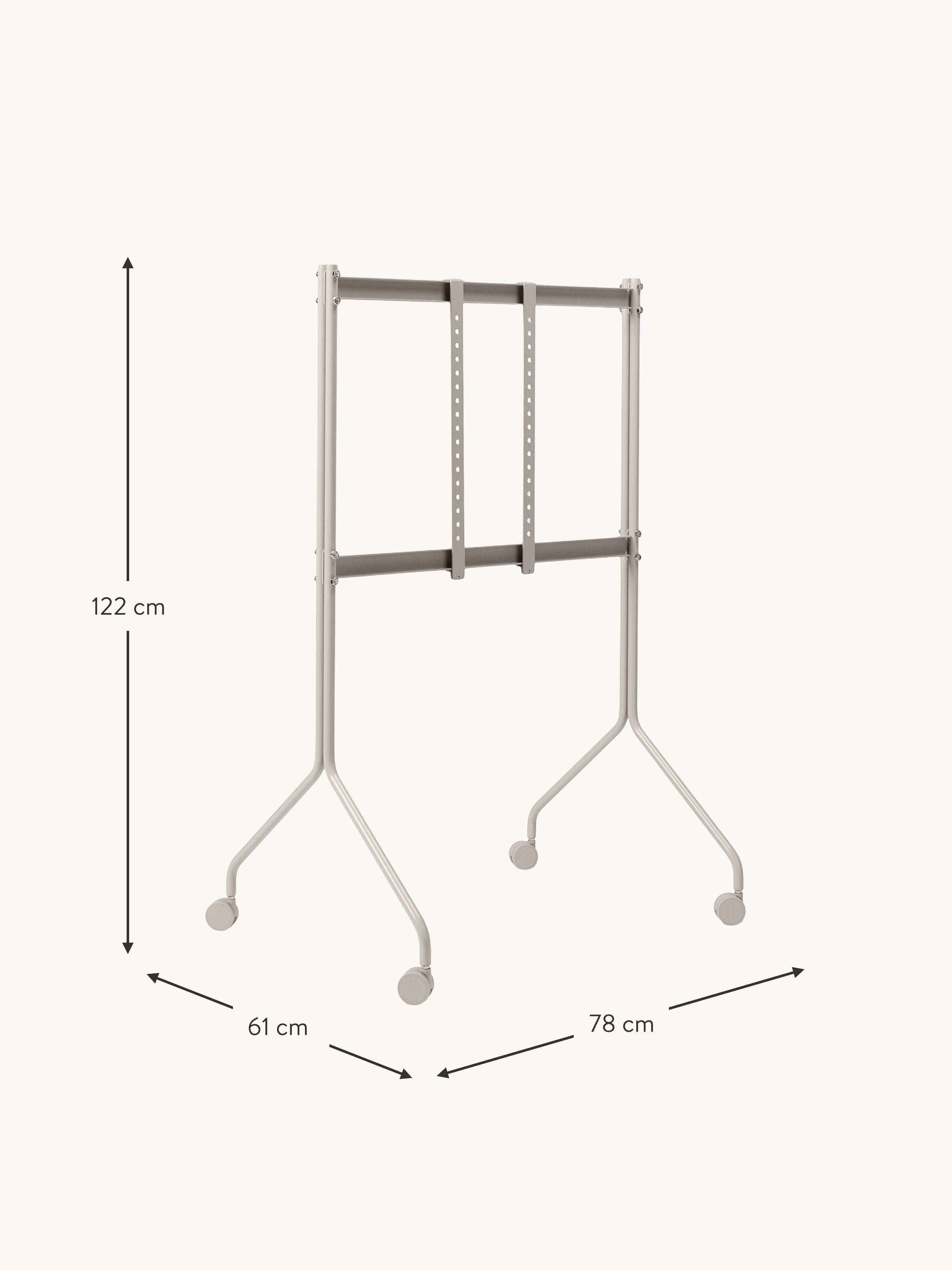 Tall TV Stand Moon Rollin' with Wheels