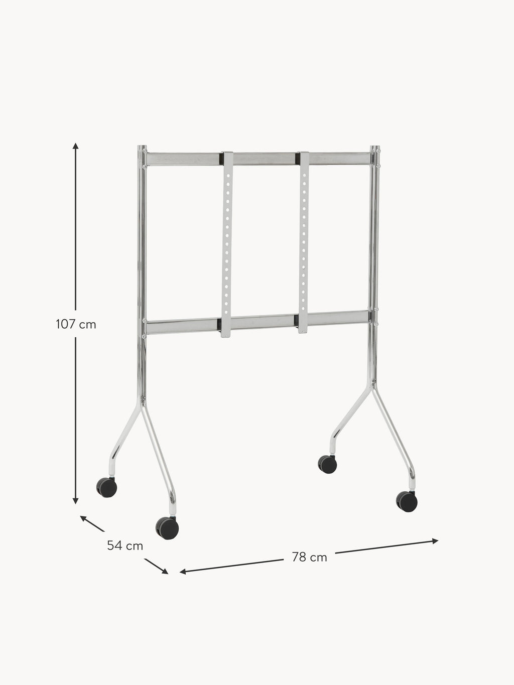 TV Stand Moon Rollin' with Wheels