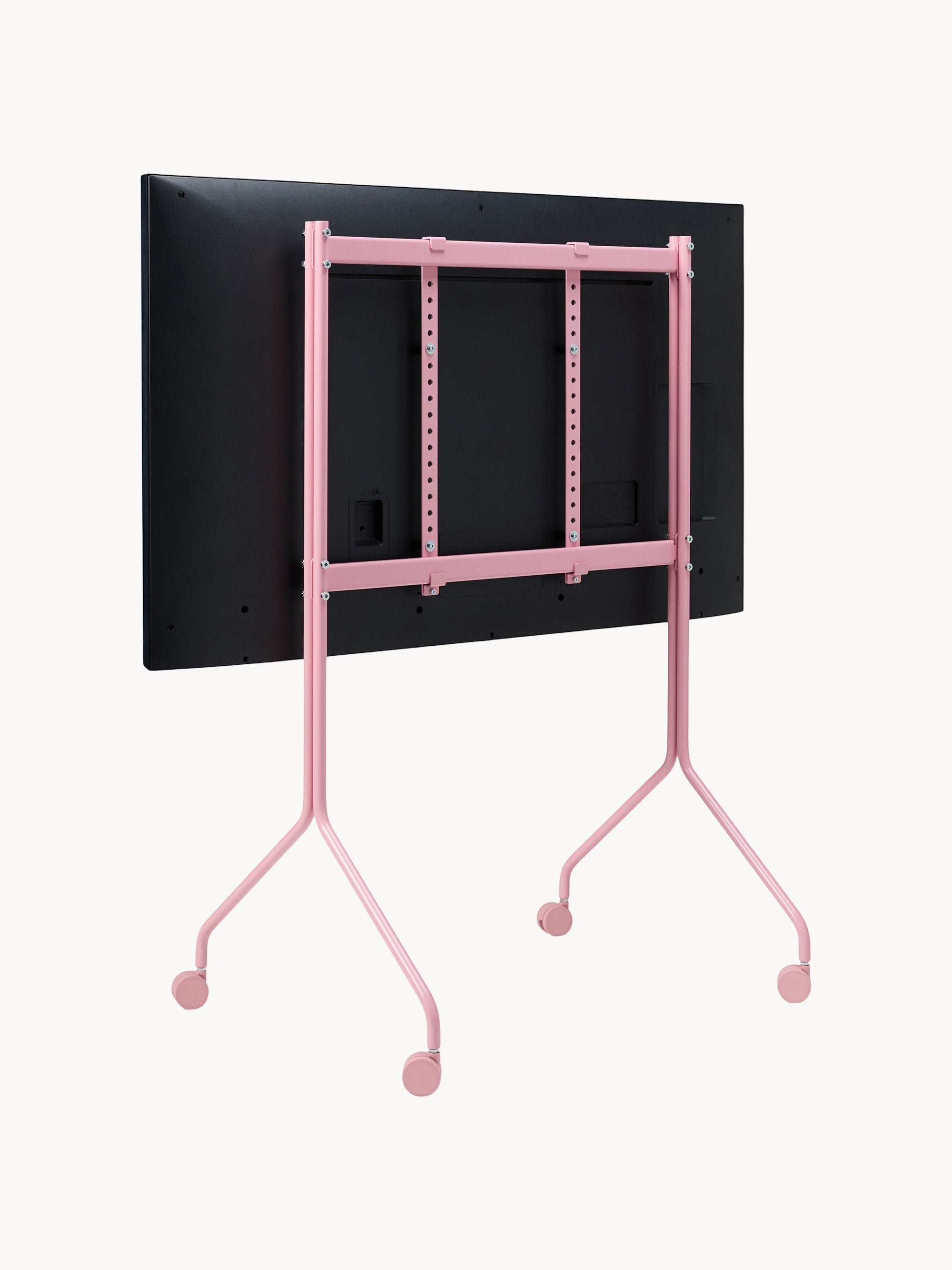 Tall TV Stand Moon Rollin' with Wheels