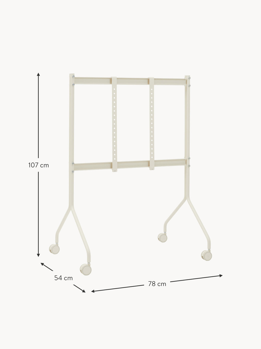 TV Stand Moon Rollin' with Wheels