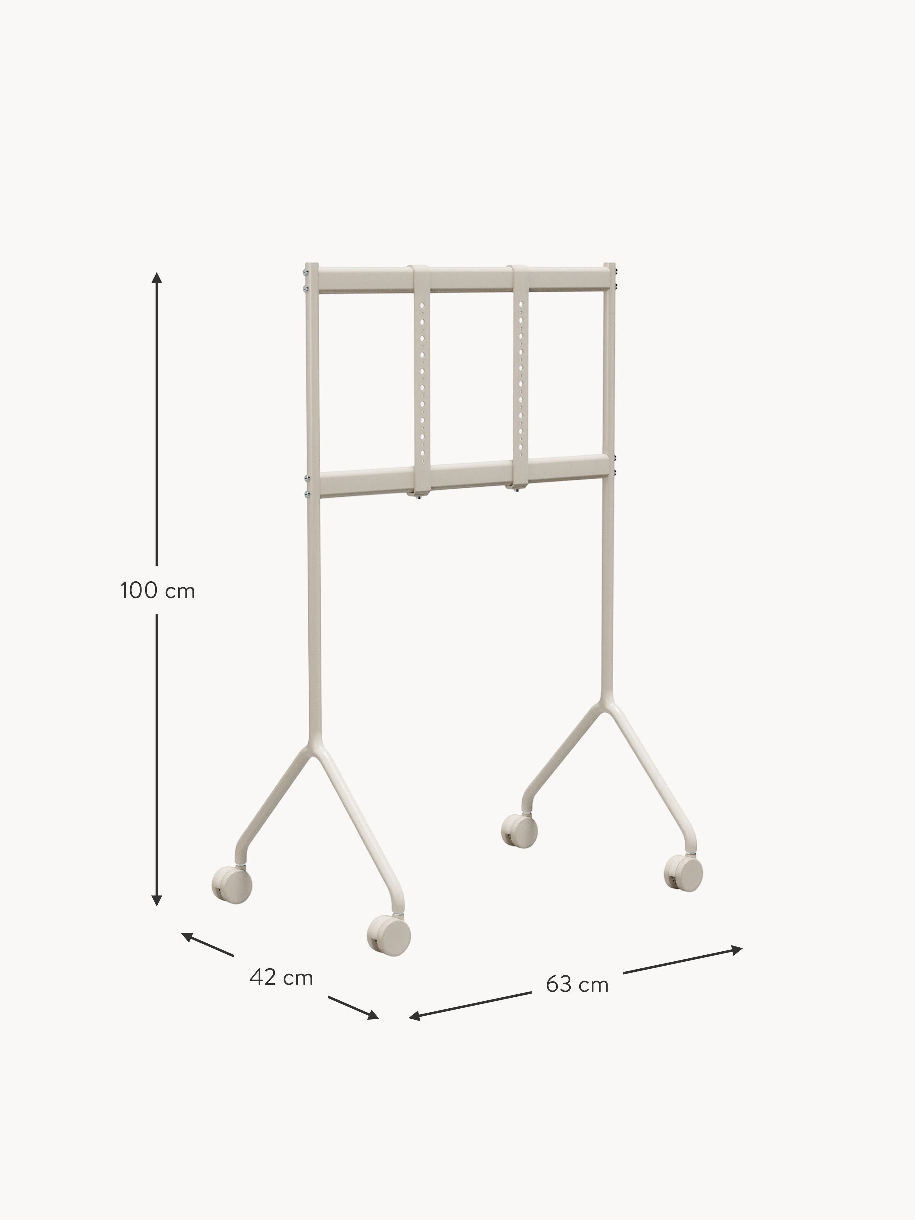 Light TV Stand Moon with Wheels