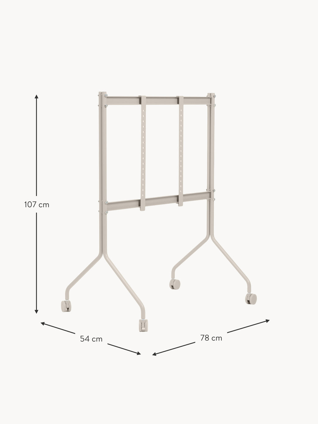 TV Stand Moon Rollin' with Wheels