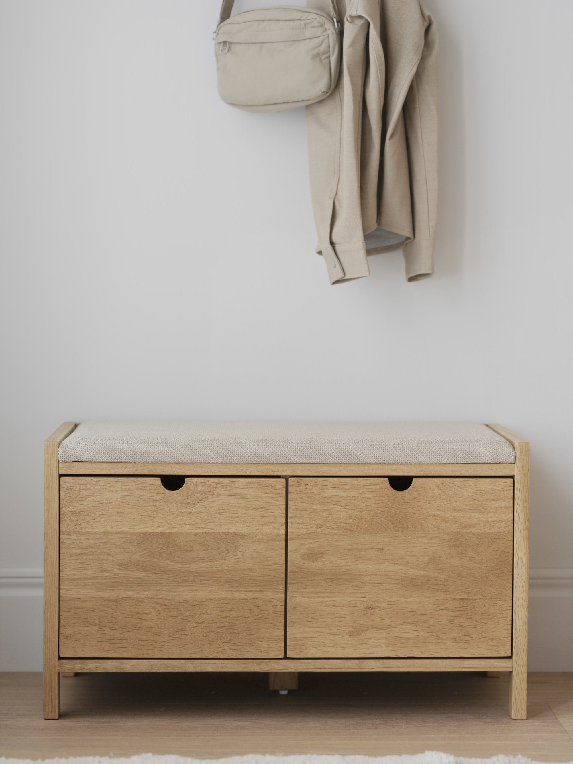 Hillmond Upholstered Wooden Storage Bench