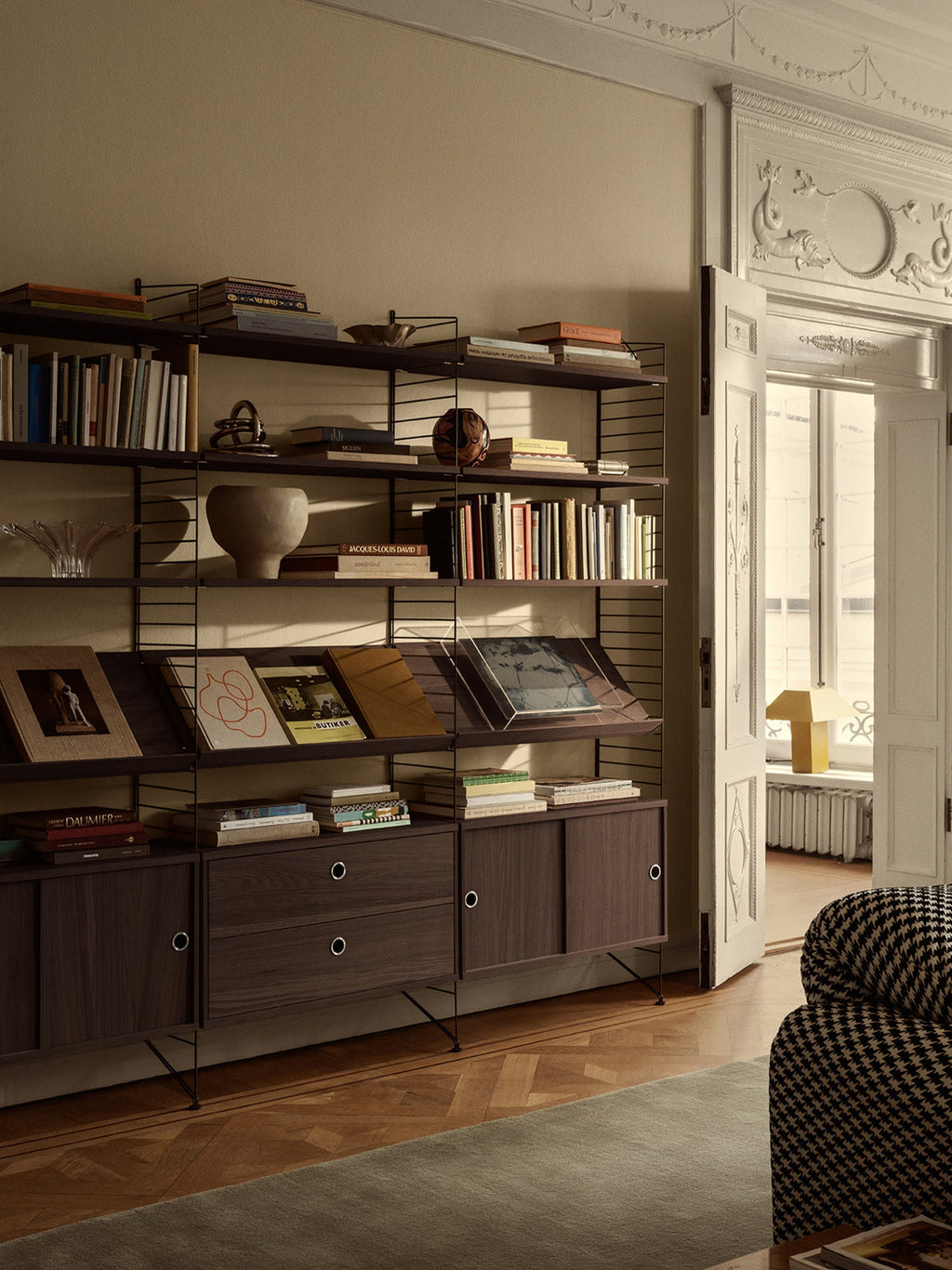 Cabinet String System with Drawers, W 78 x D 30 cm