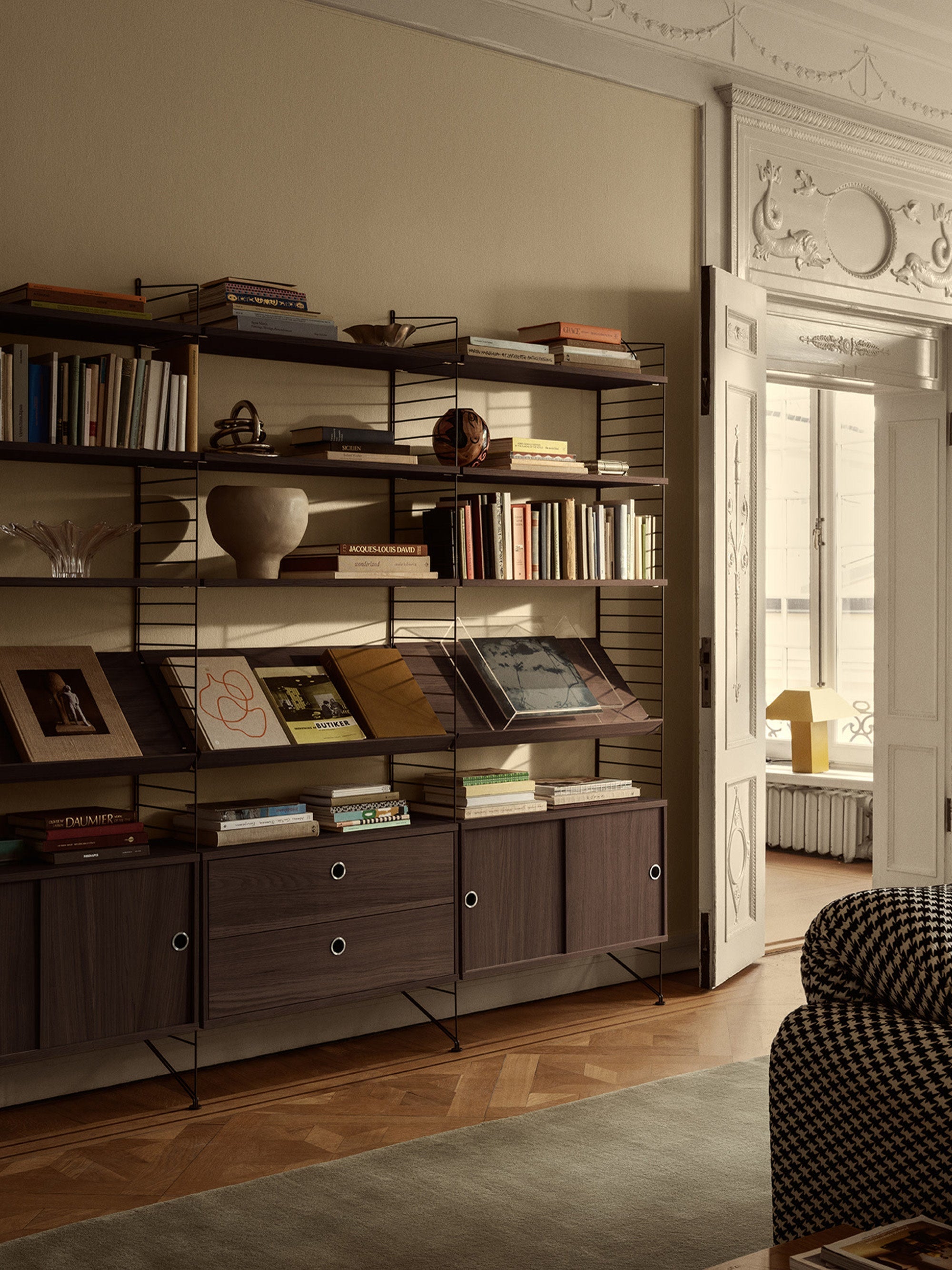 Cabinet String System with Drawers, W 78 x D 30 cm