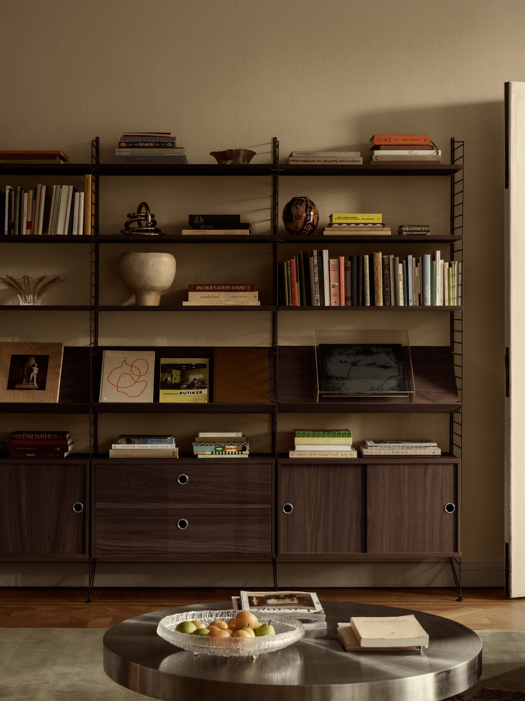 Cabinet String System with Drawers, W 78 x D 30 cm