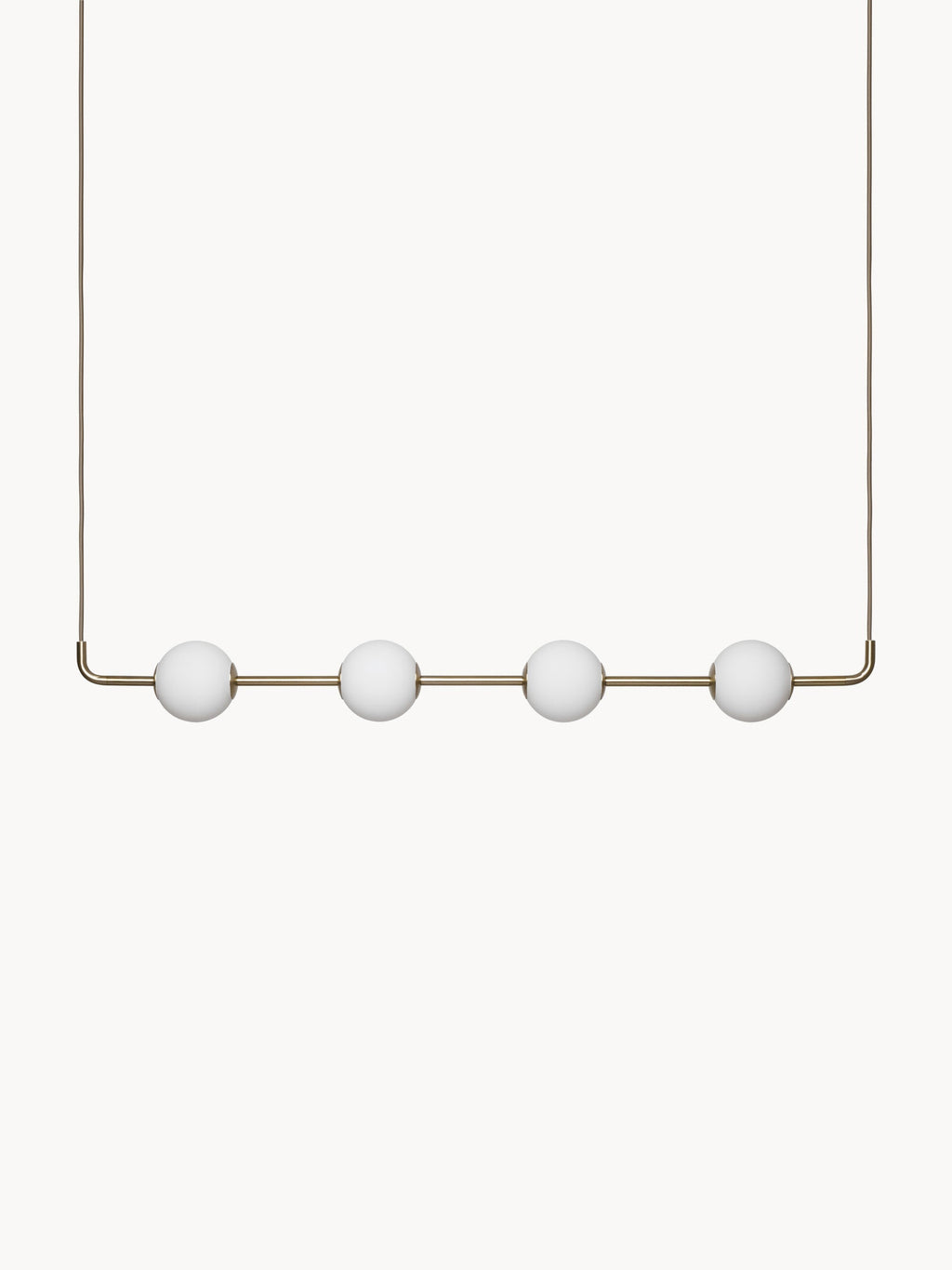 Gallery image 1 - Mouth-Blown LED Pendant Light Audrey Linear