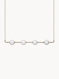 Gallery image 1 - Mouth-Blown LED Pendant Light Audrey Linear