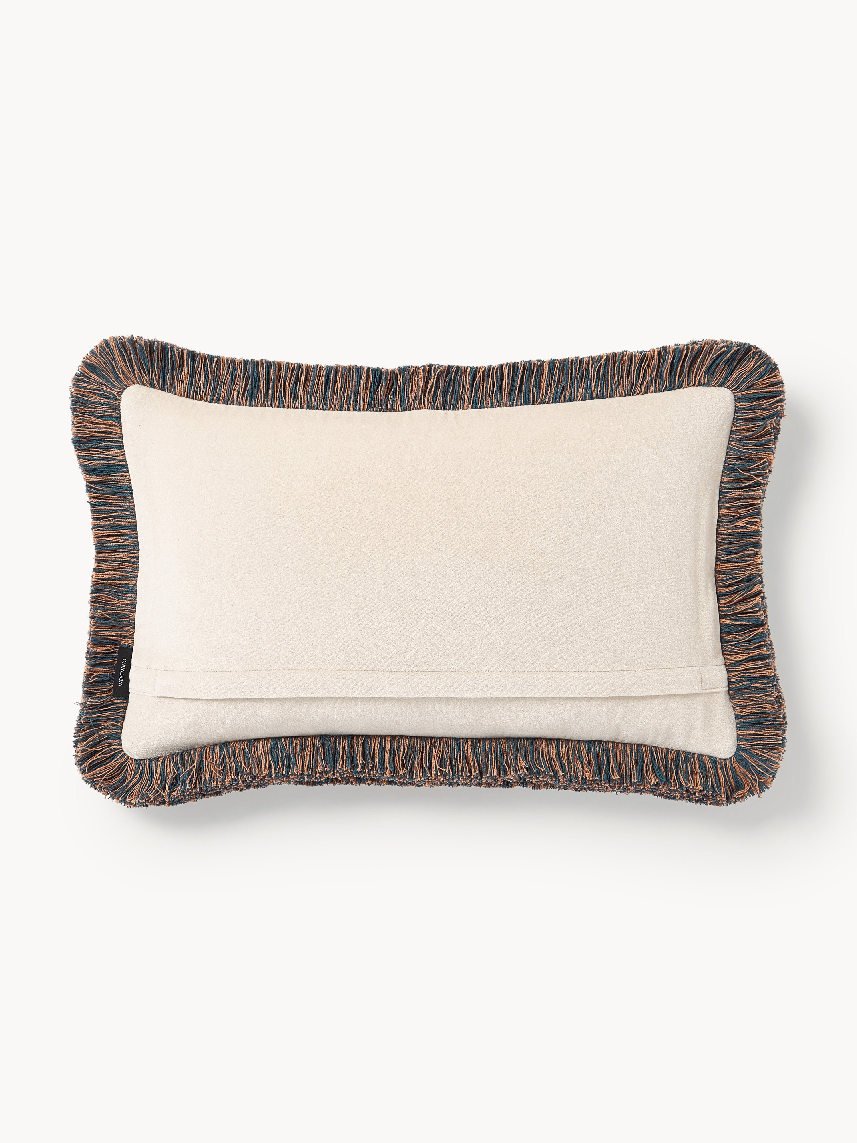 Triton Cushion Cover with Fringes