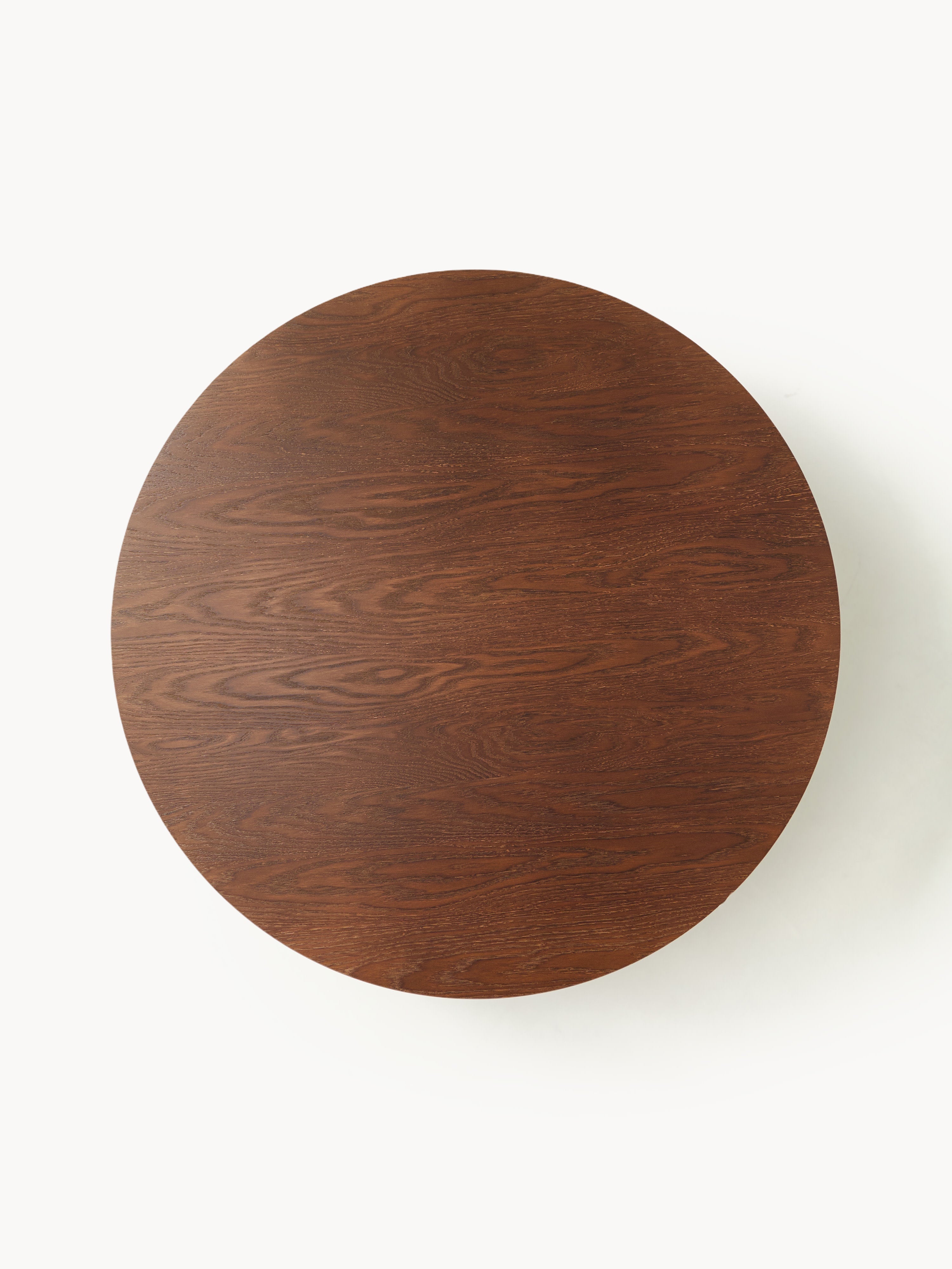 Calary Coffee Table with Fluted Front, Ø 110 cm