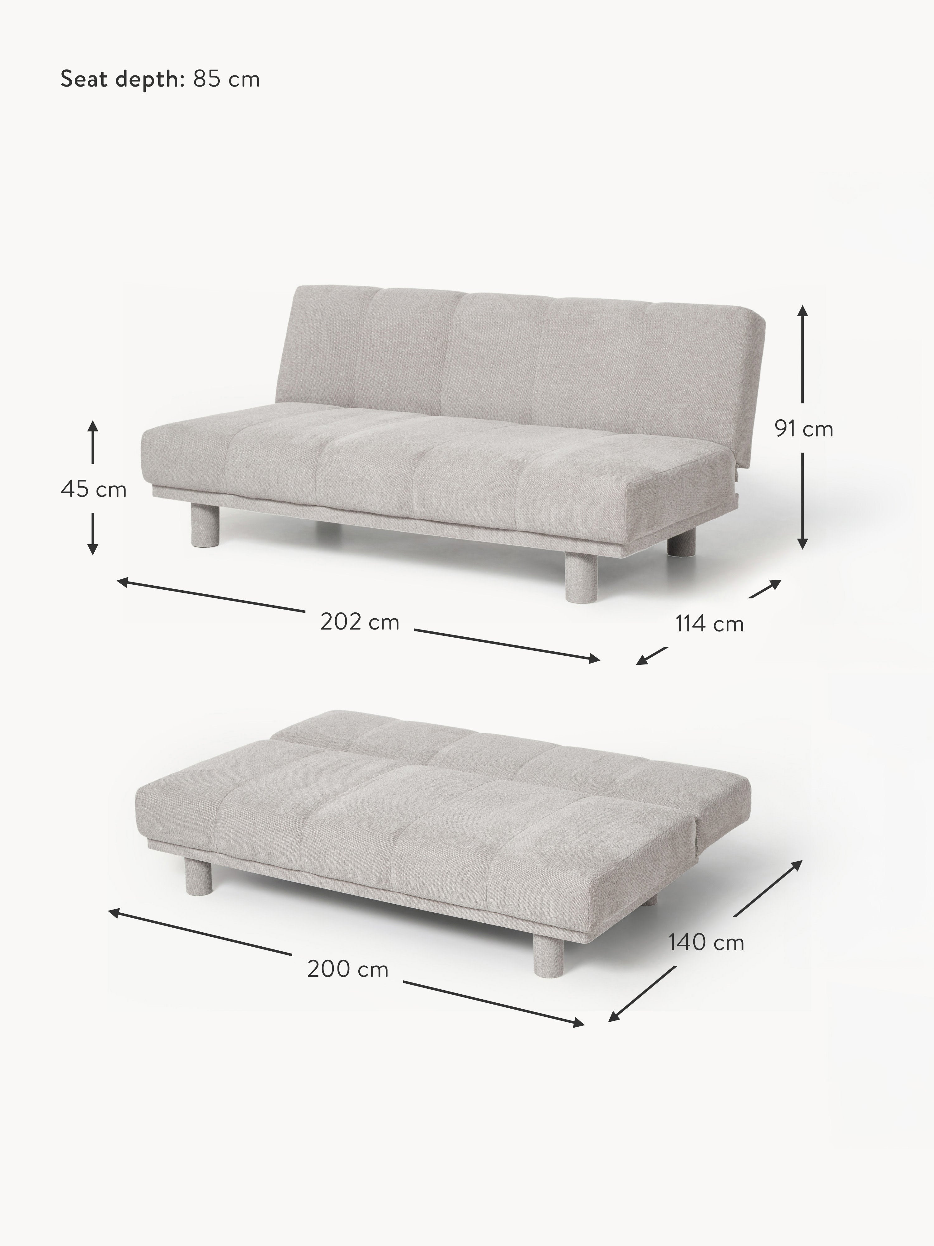 Herta Sofa Bed (3-seater)