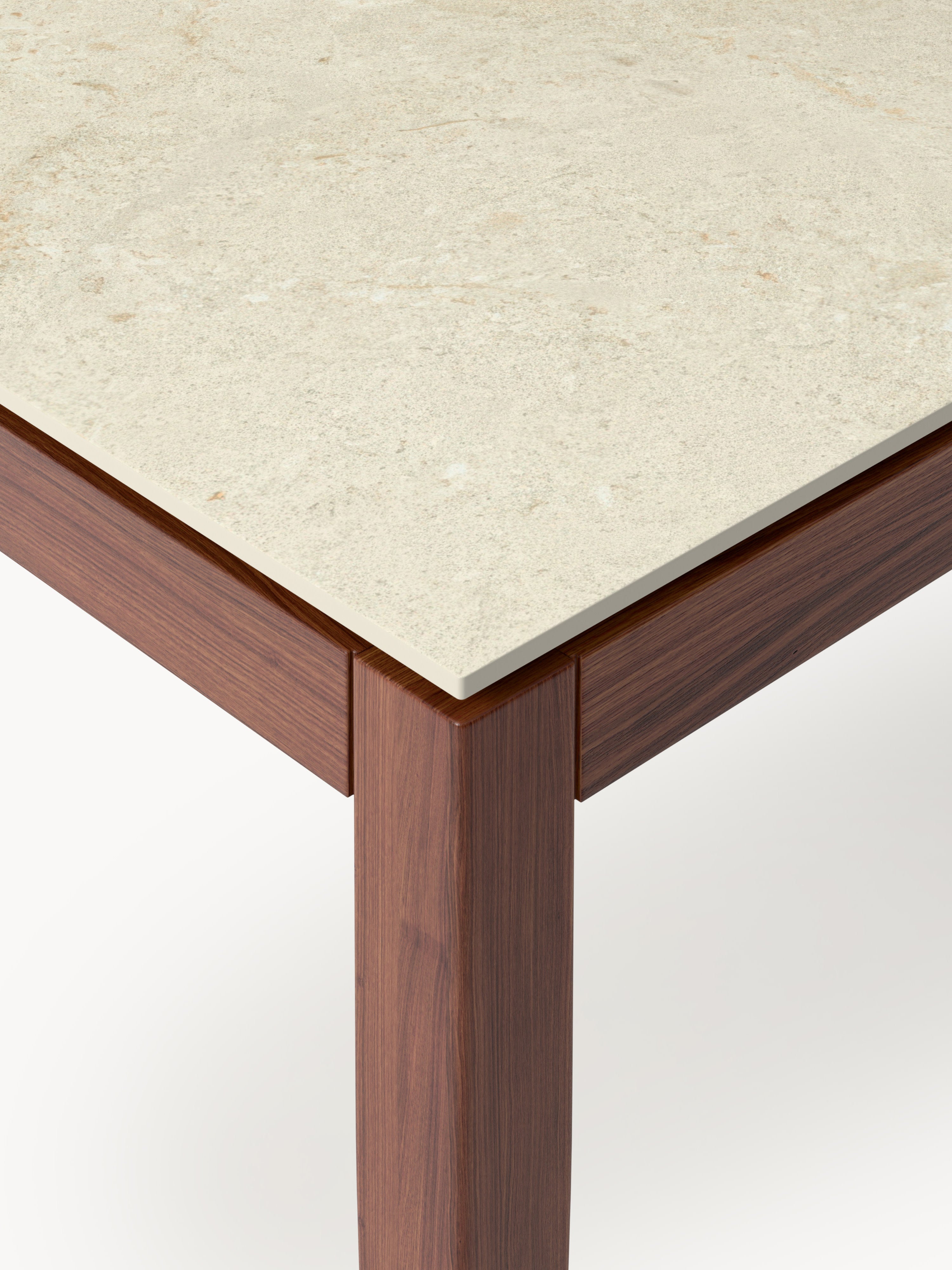 Jackson Travertine Effect Dining Table, in various sizes