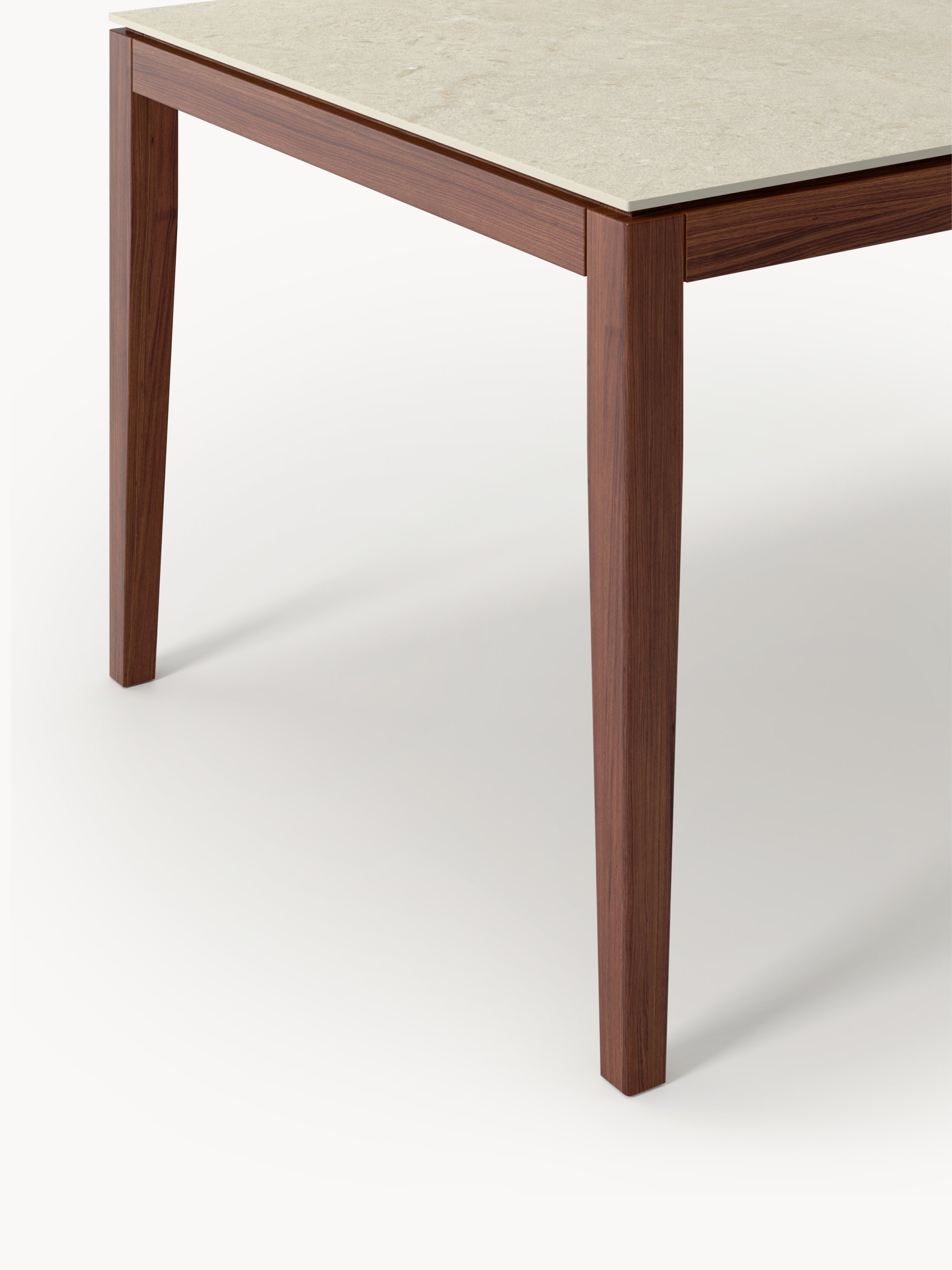 Jackson Travertine Effect Dining Table, in various sizes