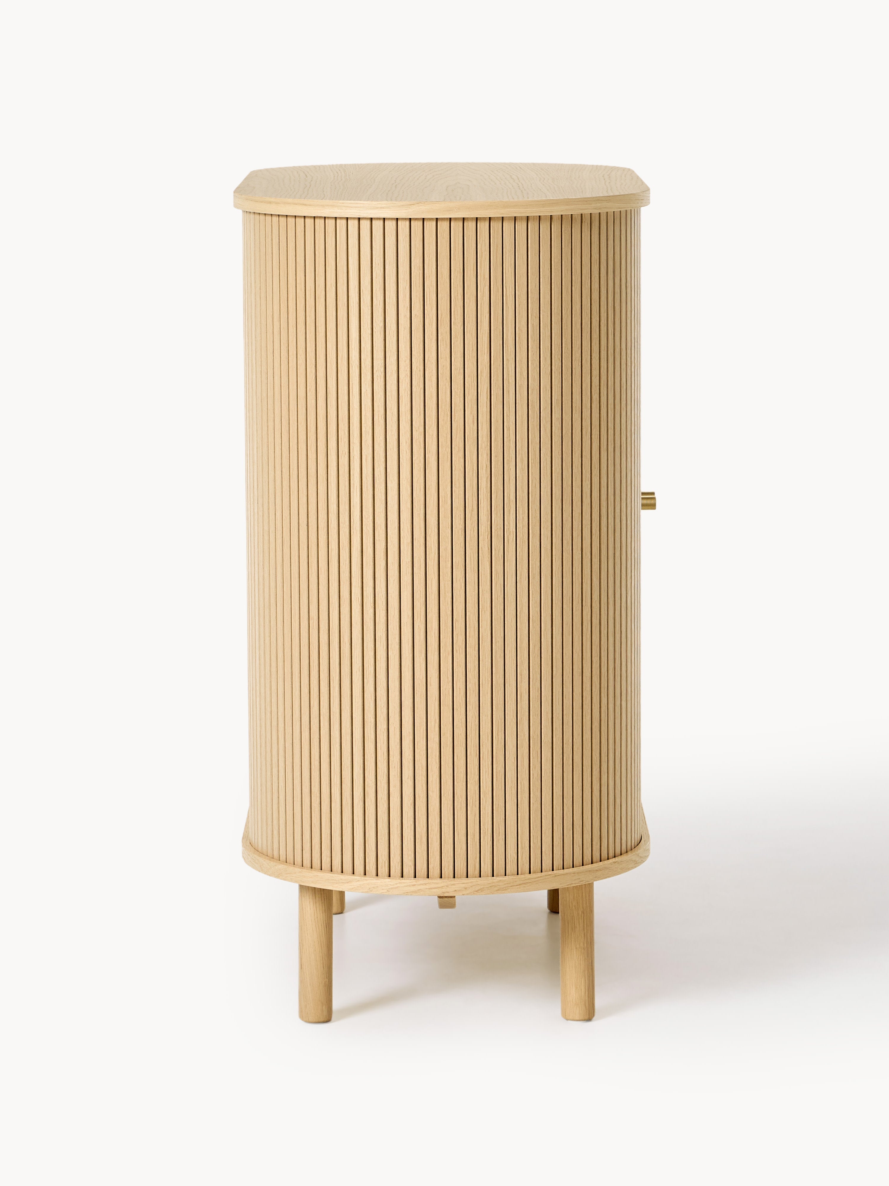 Calary Bar Cabinet with Fluted Front