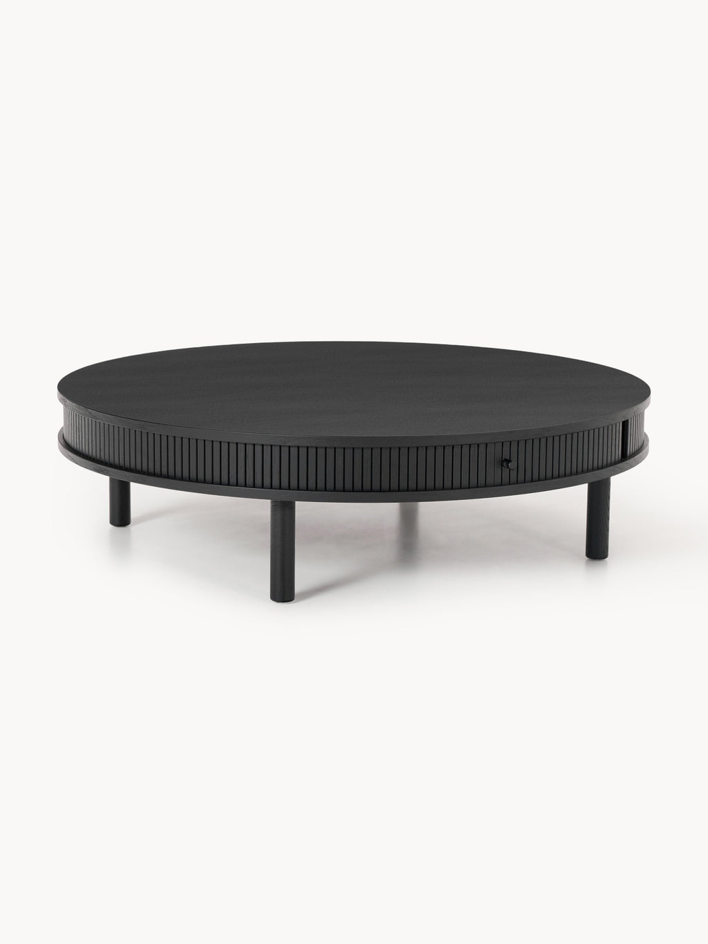 Gallery image 1 - Coffee Table Calary with Fluted Front, Ø 110 cm