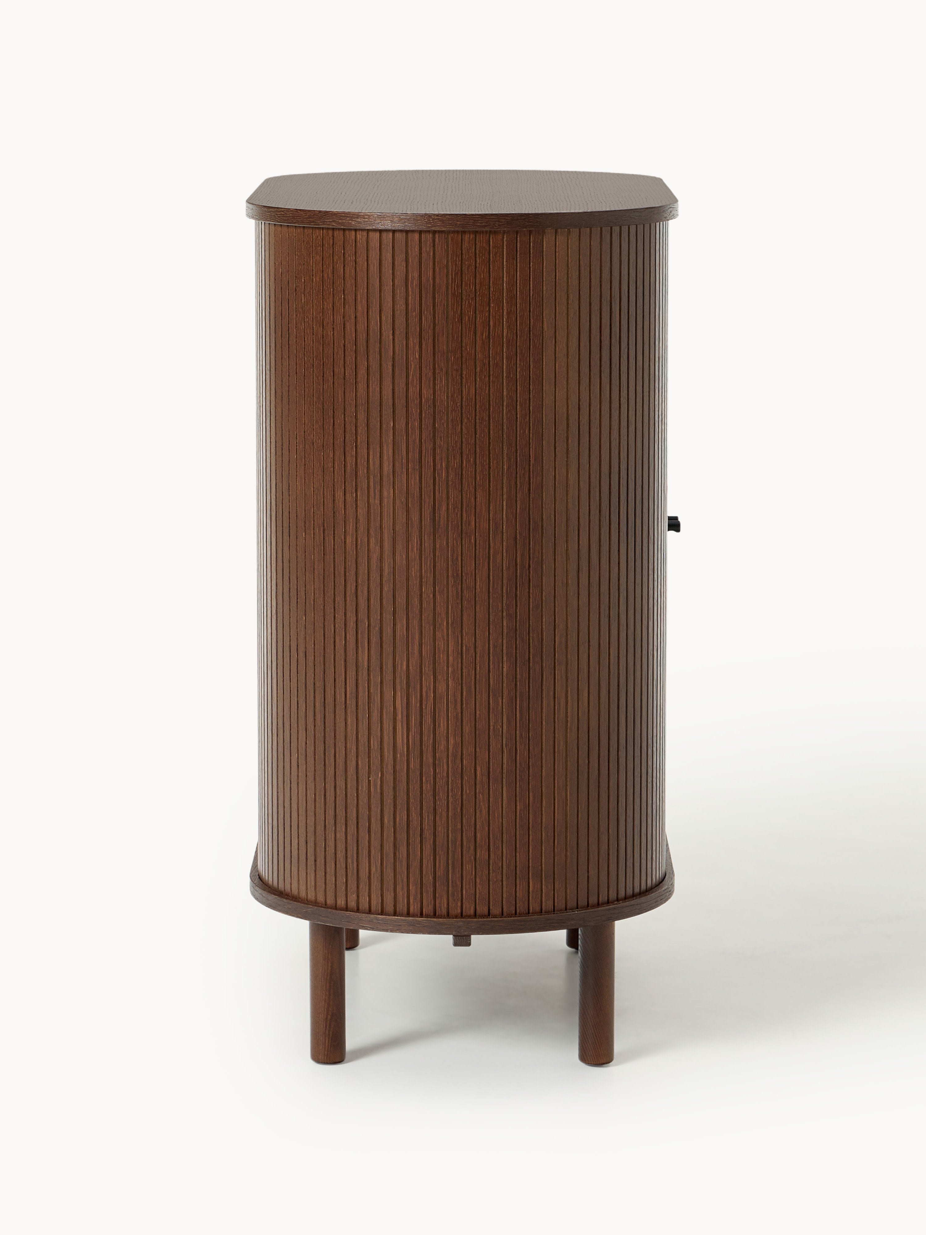 Calary Bar Cabinet with Fluted Front