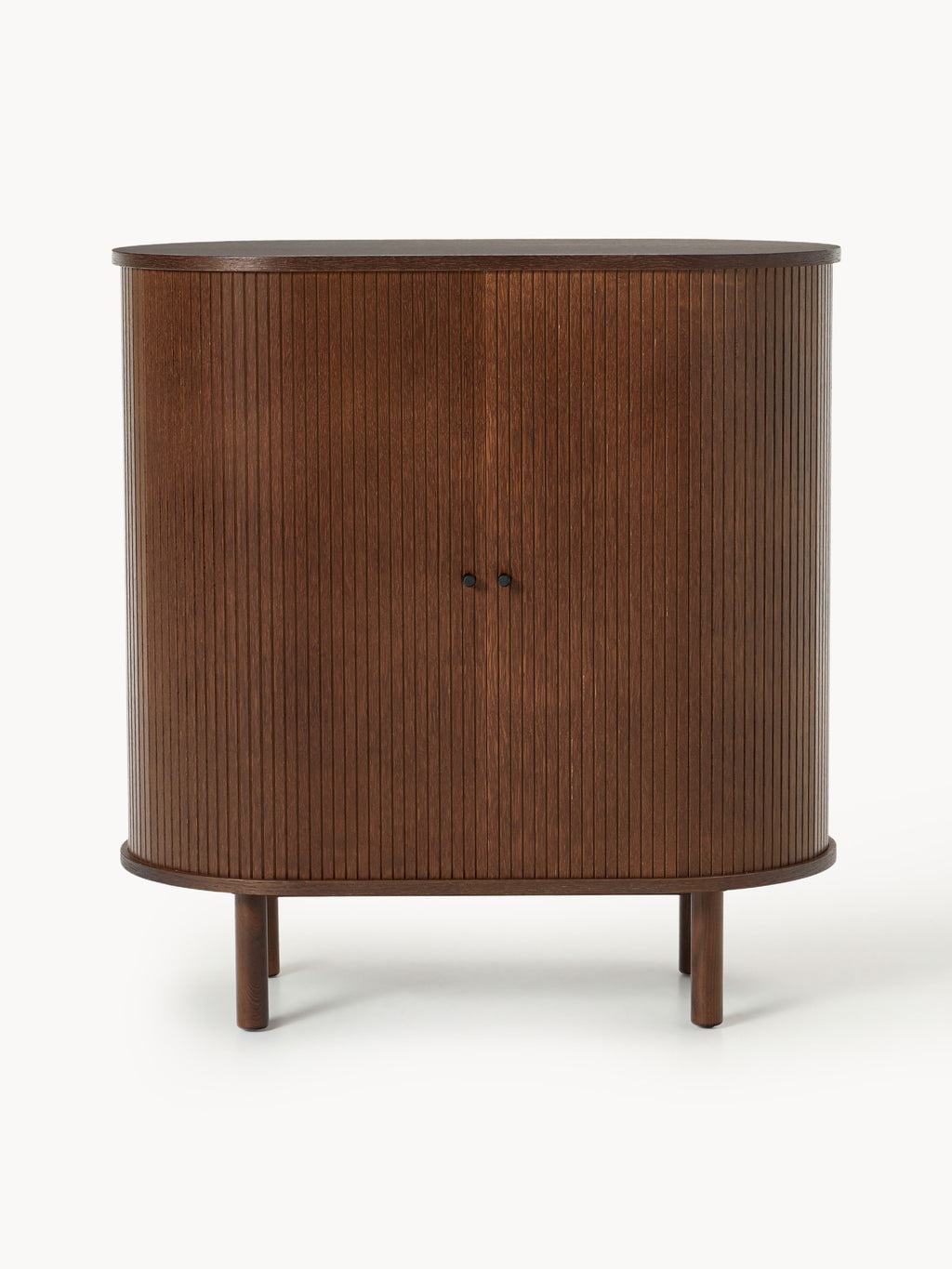 Calary Bar Cabinet with Fluted Front