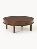 Gallery image 1 - Coffee Table Calary with Fluted Front, Ø 80 cm