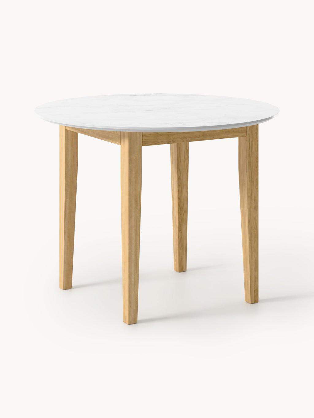 Gallery image 1 - Round Marble Effect Dining Table Jackson, in various sizes