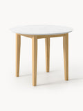 Gallery image 1 - Round Marble Effect Dining Table Jackson, in various sizes