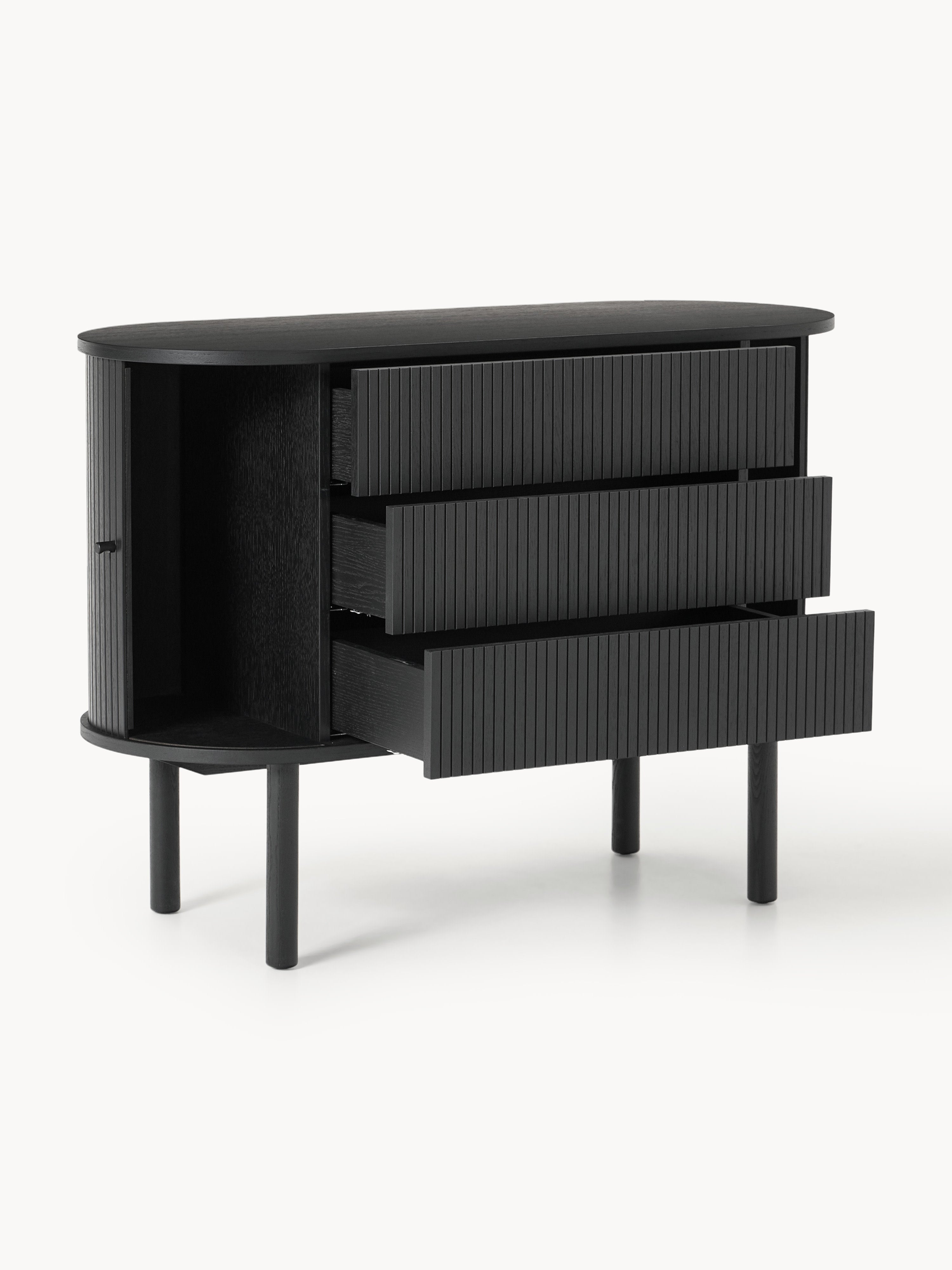 Calary Dresser with Fluted Front