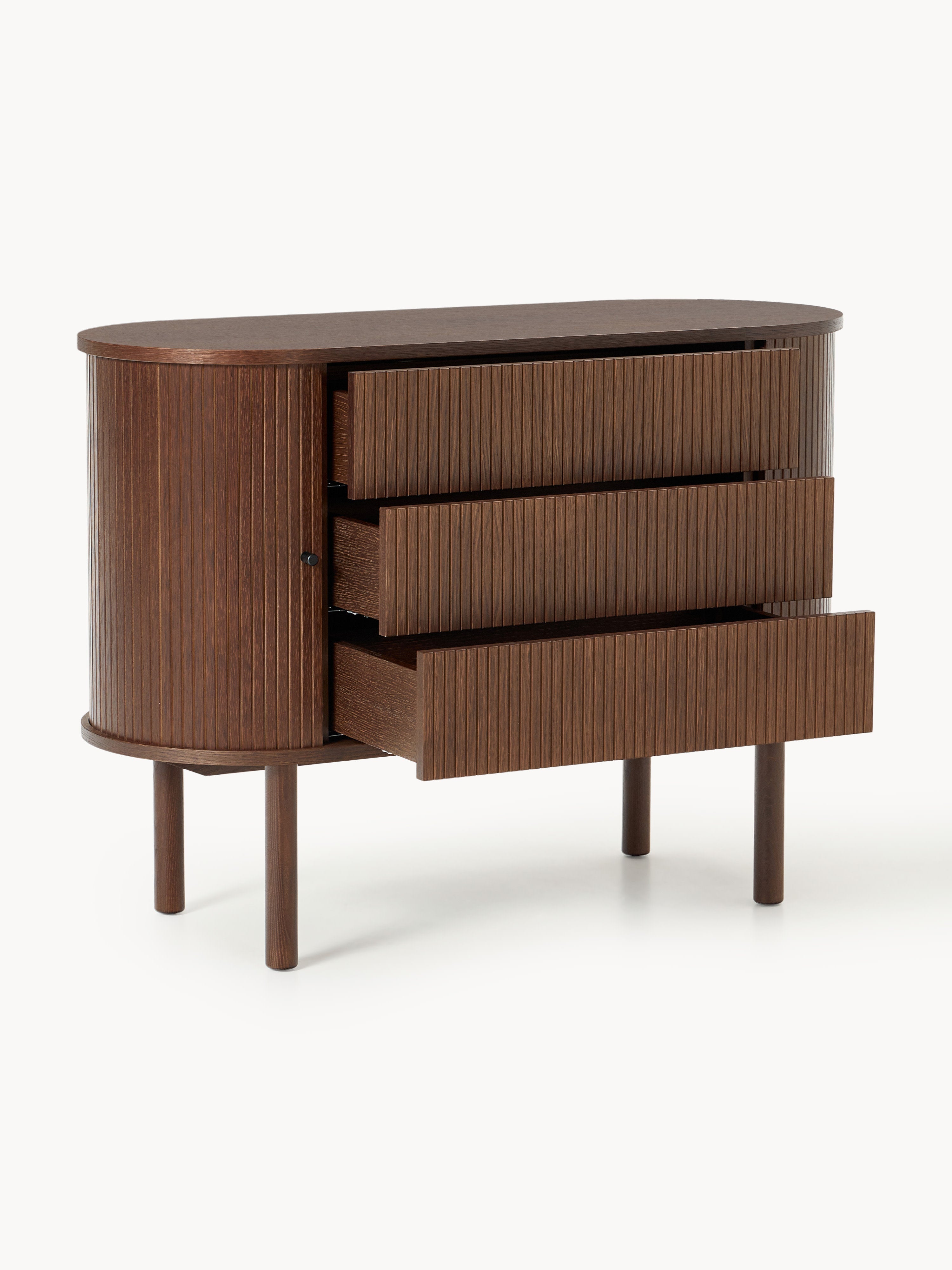 Calary Dresser with Fluted Front