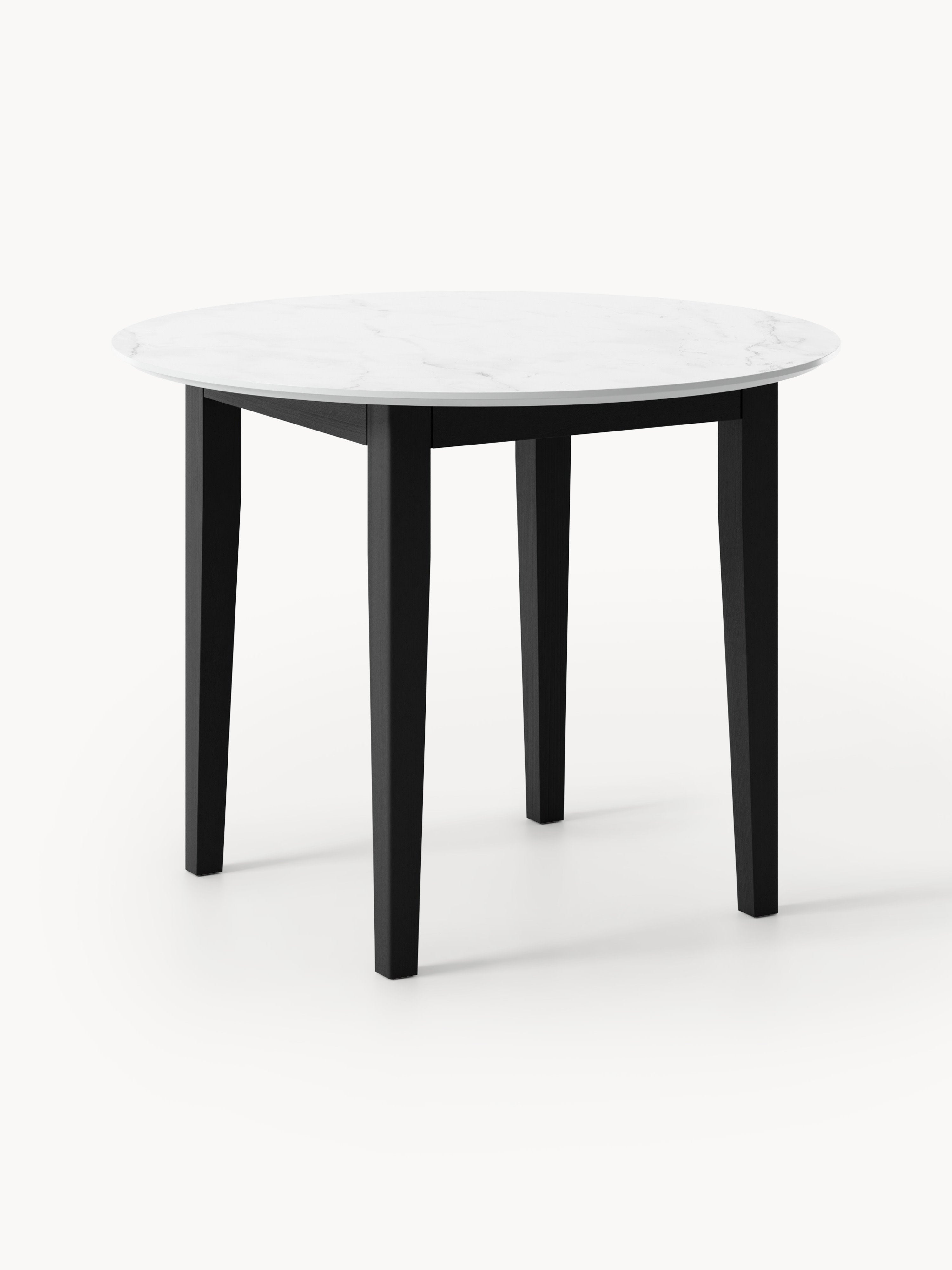 Gallery image 1 - Round Marble Effect Dining Table Jackson, in various sizes