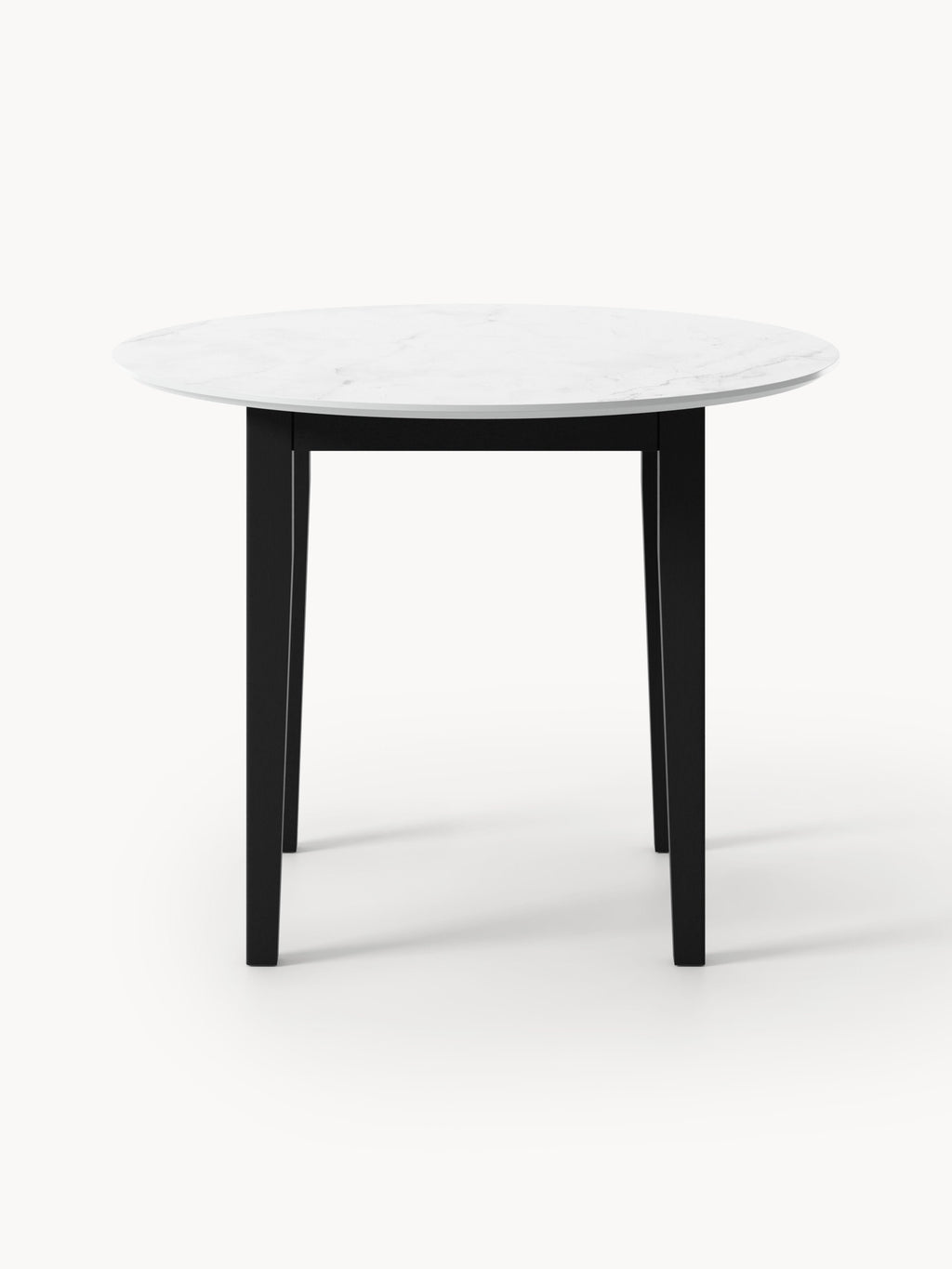 Jackson Round Marble Effect Dining Table, in various sizes