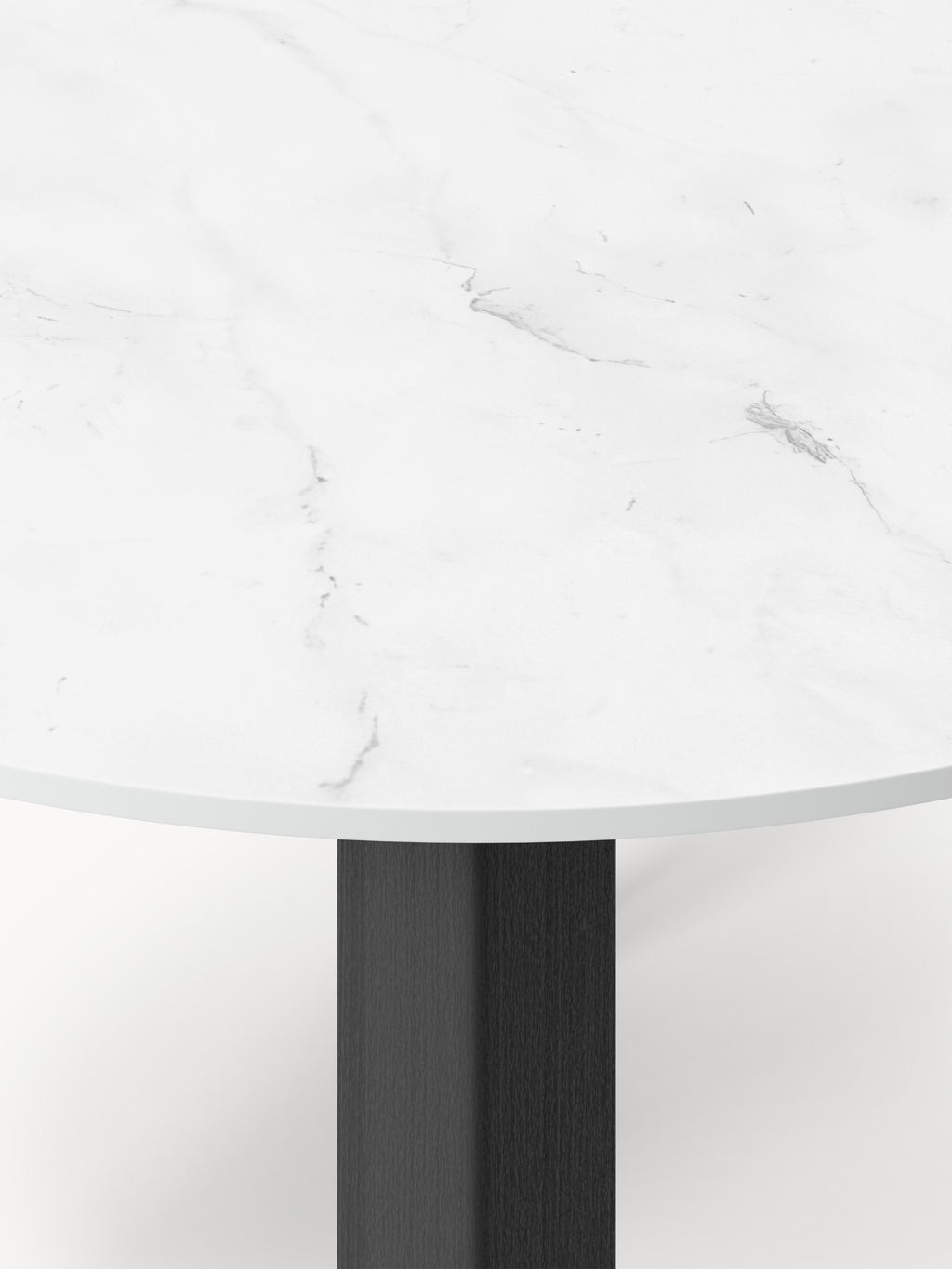 Jackson Round Marble Effect Dining Table, in various sizes