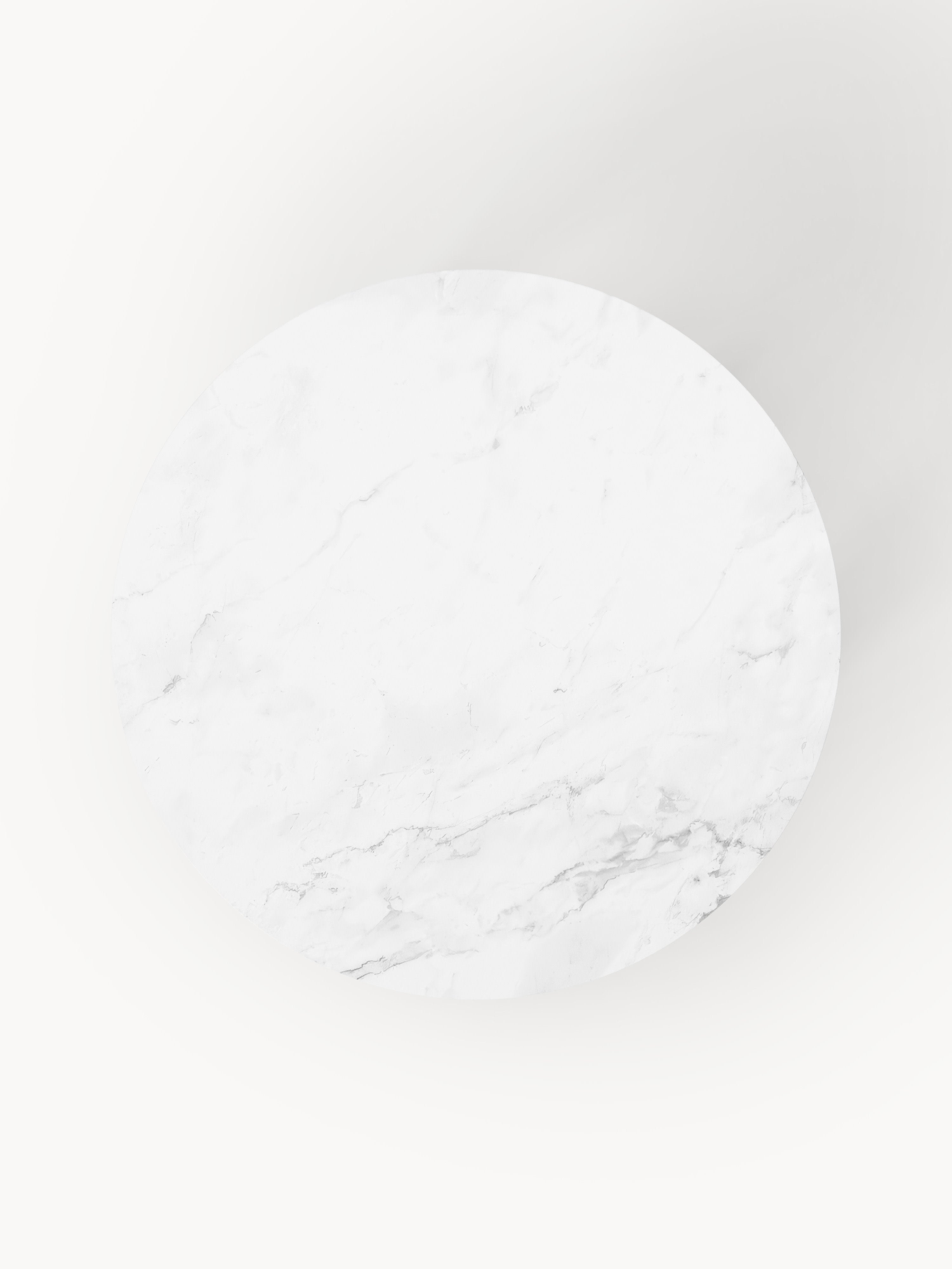 Jackson Round Marble Effect Dining Table, in various sizes