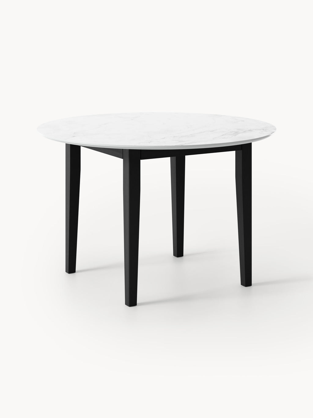 Jackson Round Marble Effect Dining Table, in various sizes
