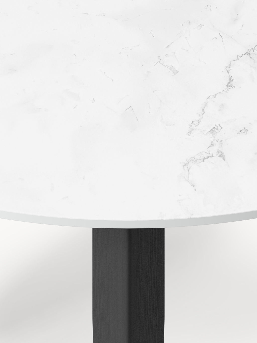 Jackson Round Marble Effect Dining Table, in various sizes