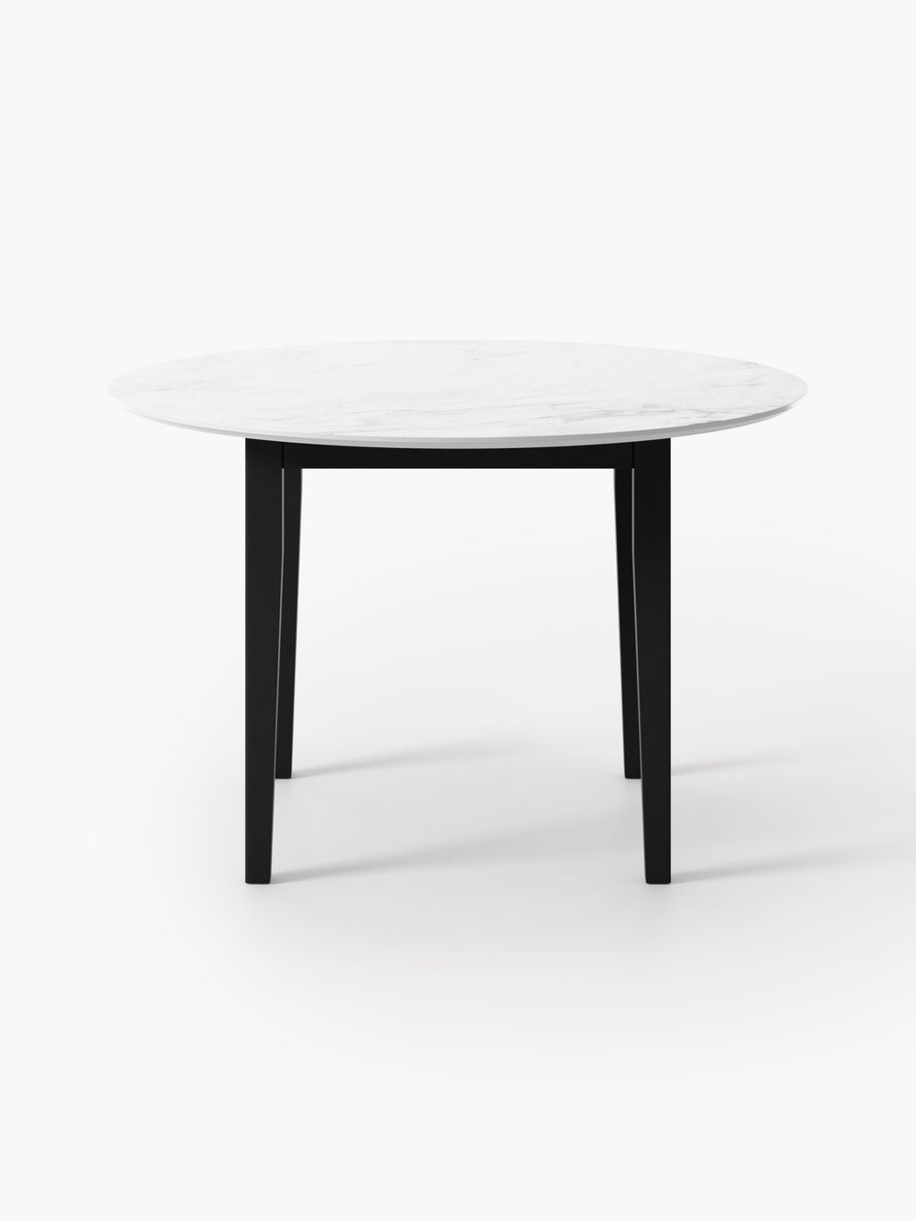 Jackson Round Marble Effect Dining Table, in various sizes