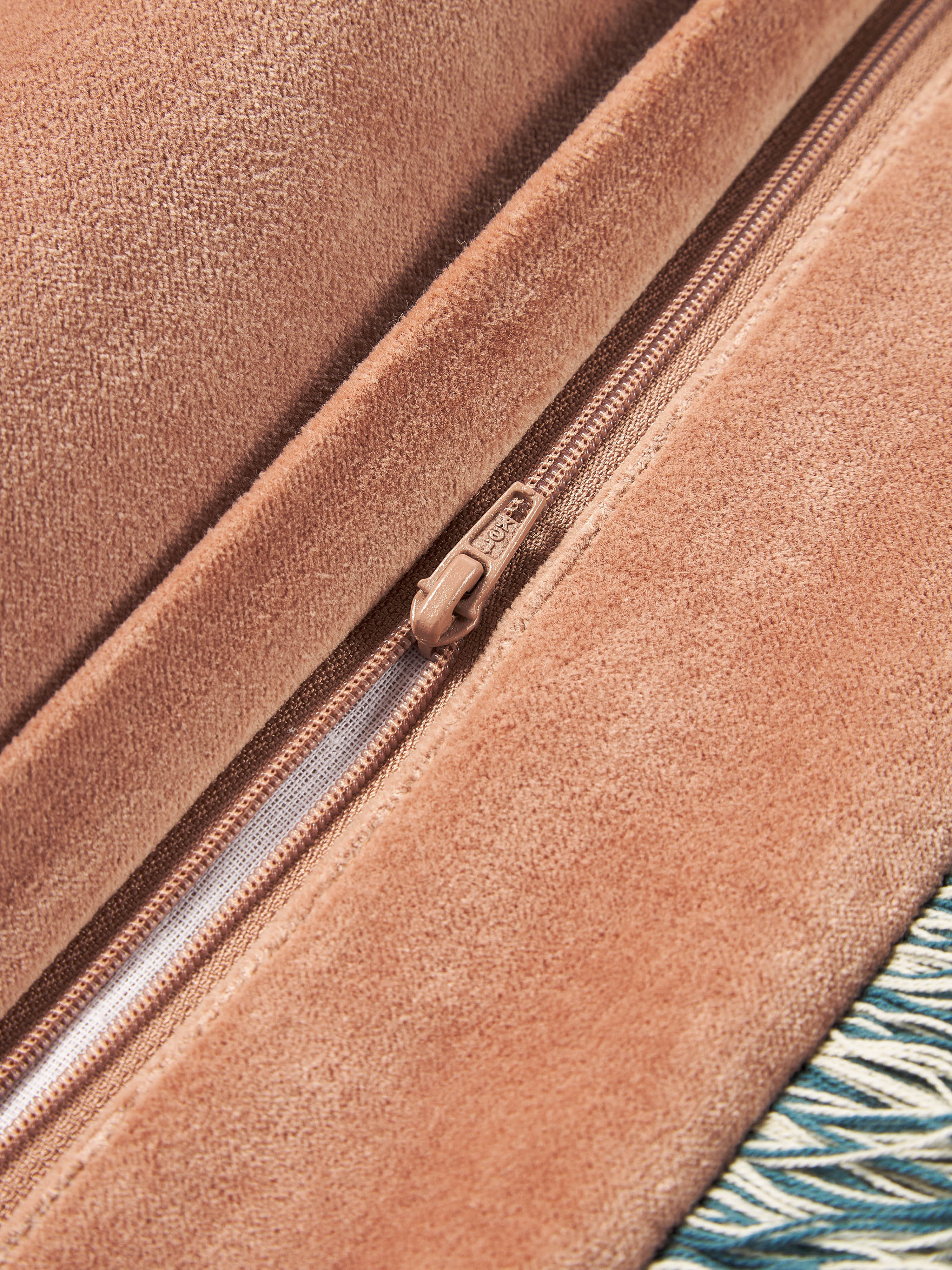Triton Cushion Cover with Fringes