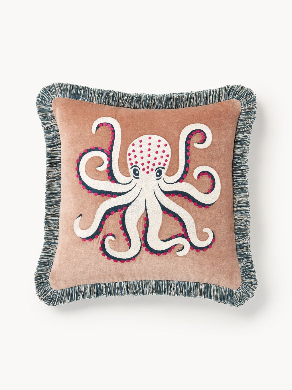 Gallery image 1 - Cushion Cover Triton with Fringes