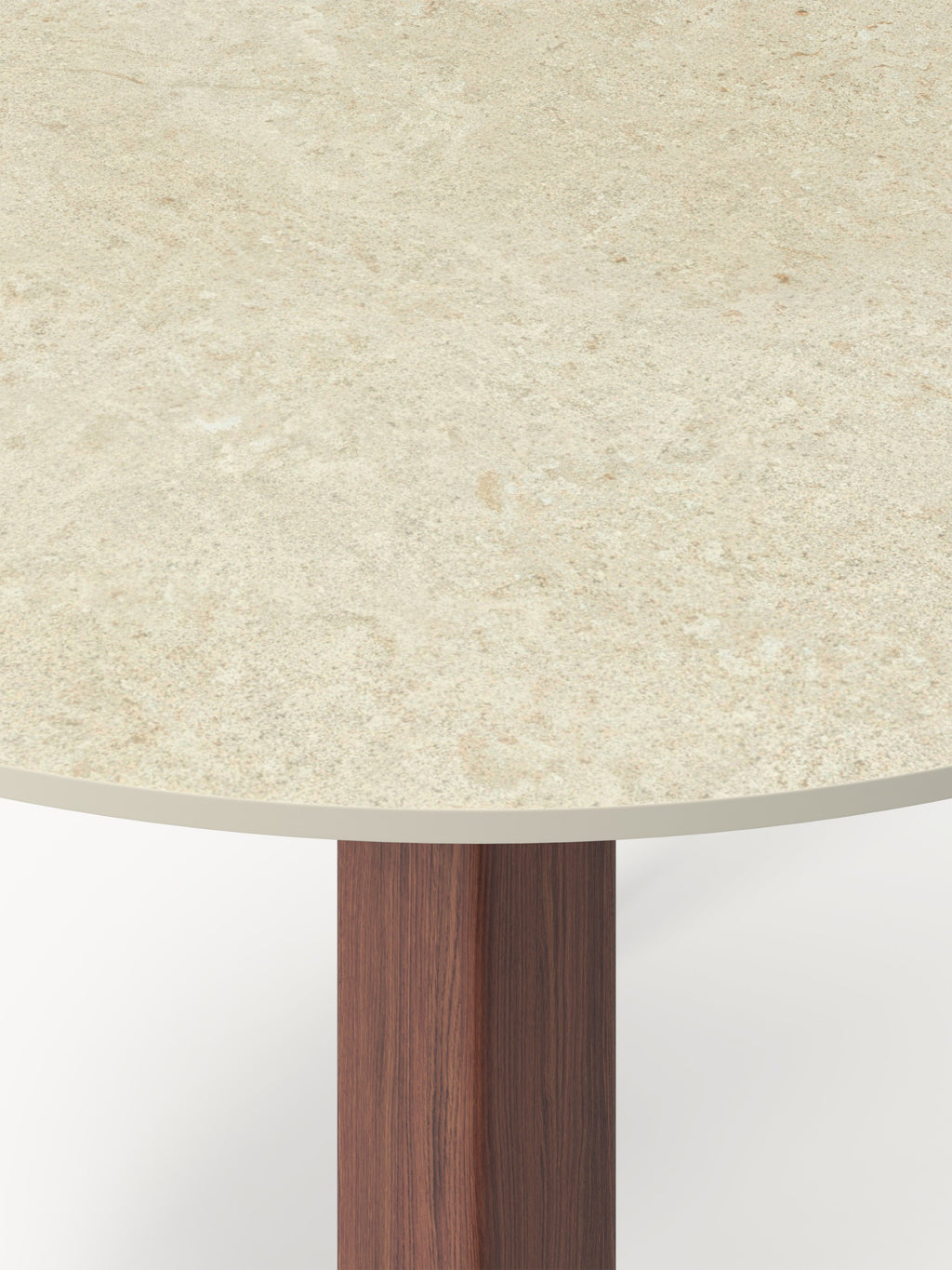Jackson Round Travertine Effect Dining Table, in various sizes