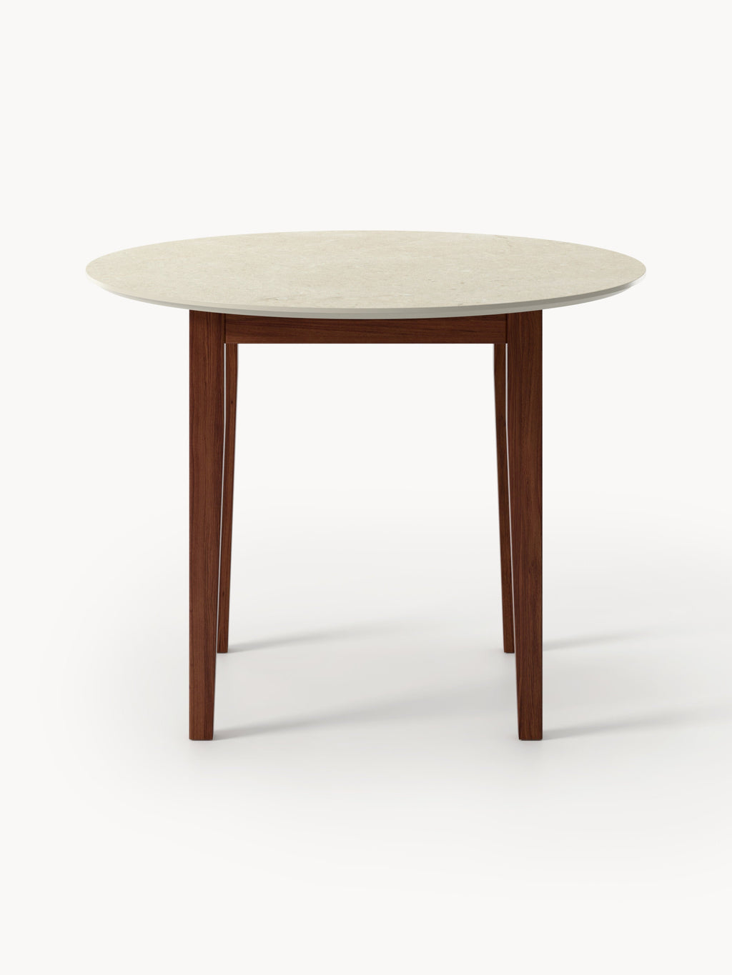 Jackson Round Travertine Effect Dining Table, in various sizes