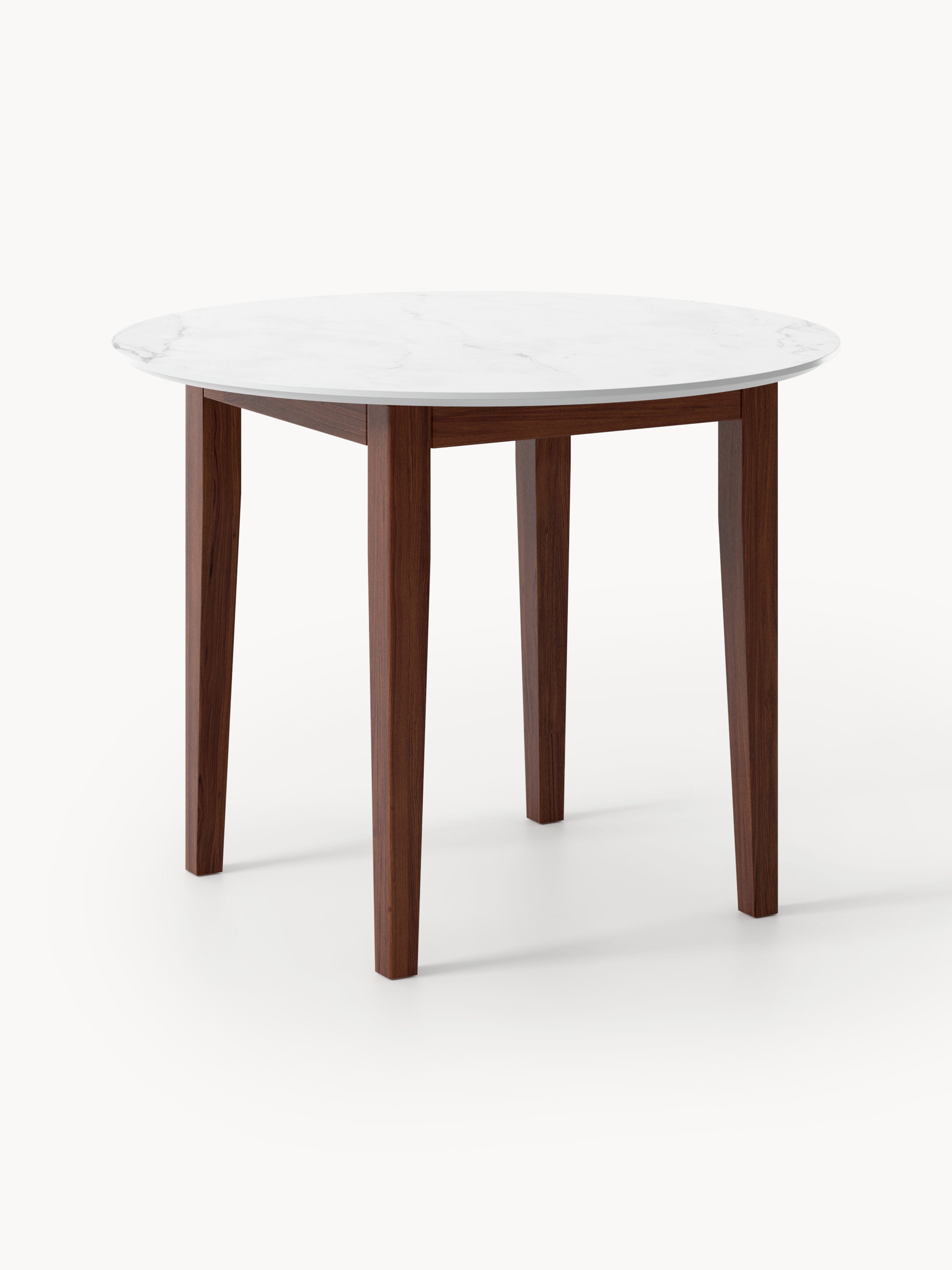 Gallery image 1 - Round Marble Effect Dining Table Jackson, in various sizes